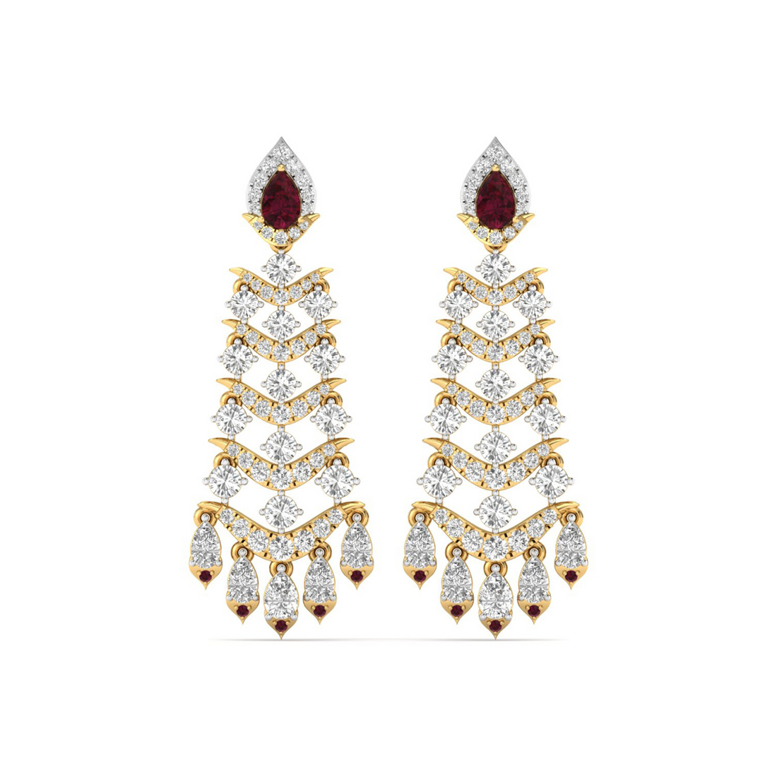 6.8 CT Radiance Unfolded: Diamond Chandeliers
