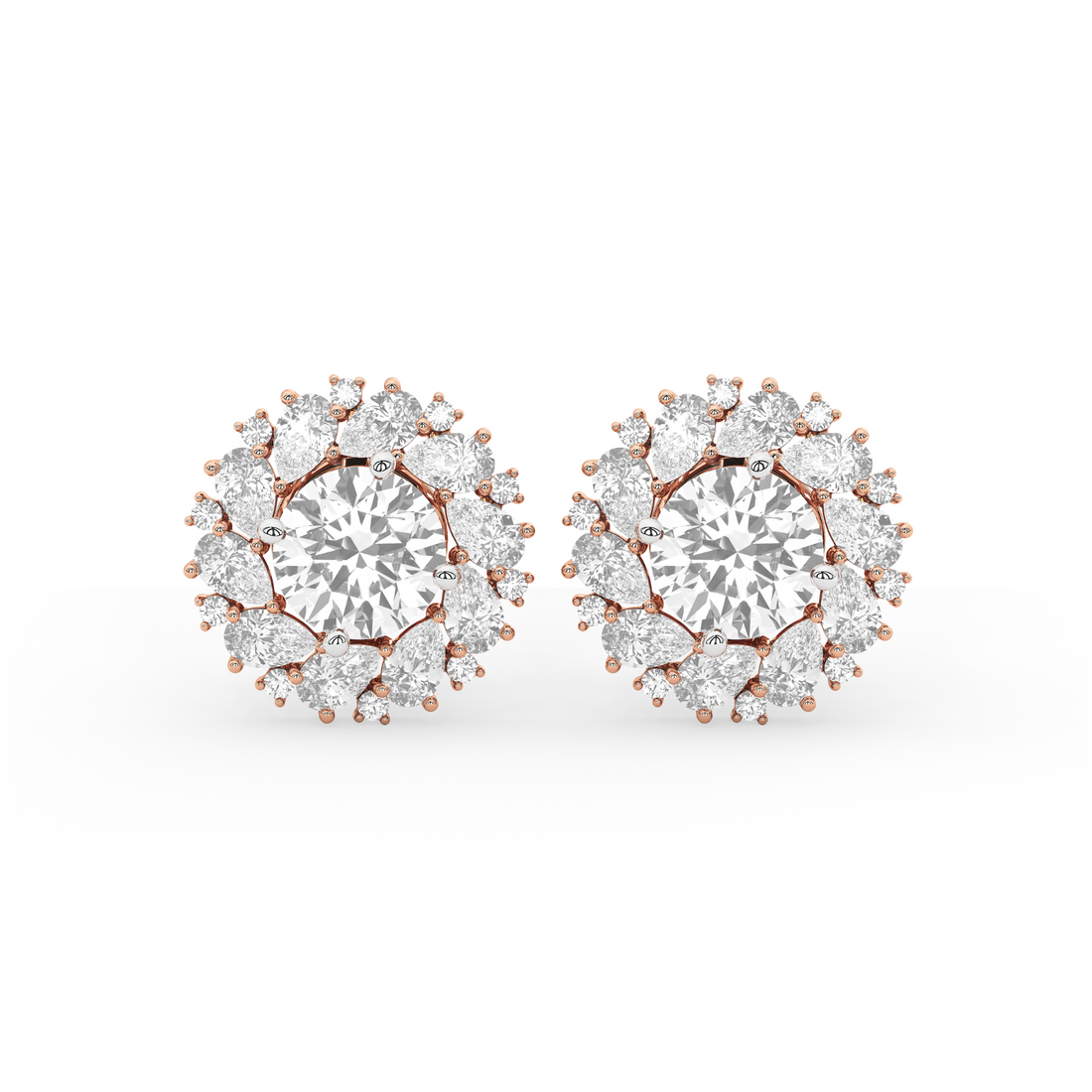 Fleur de Diamant Diamond Studs