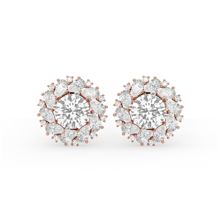 Fleur de Diamant Diamond Studs