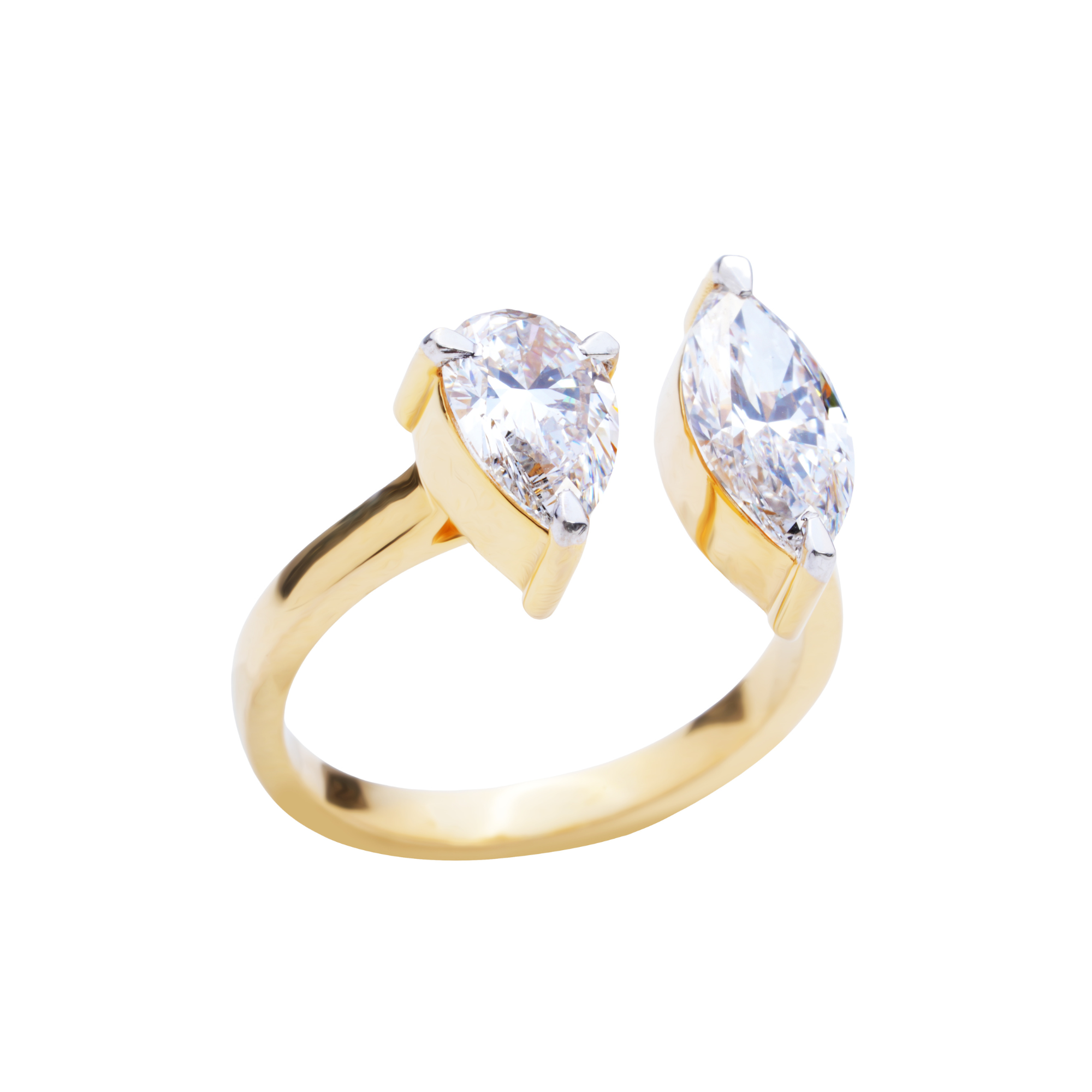 Marquise & Pear Toi Moi Ring