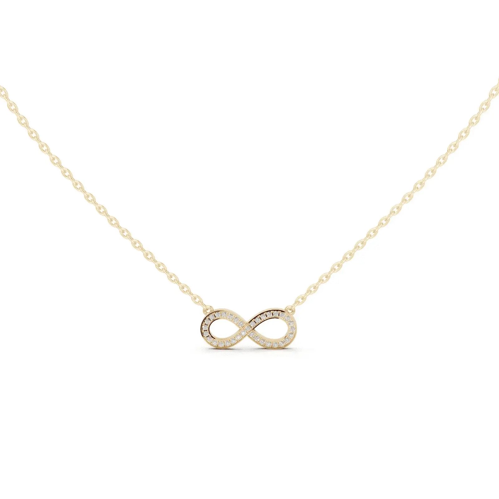 Infinity Diamond Pendant