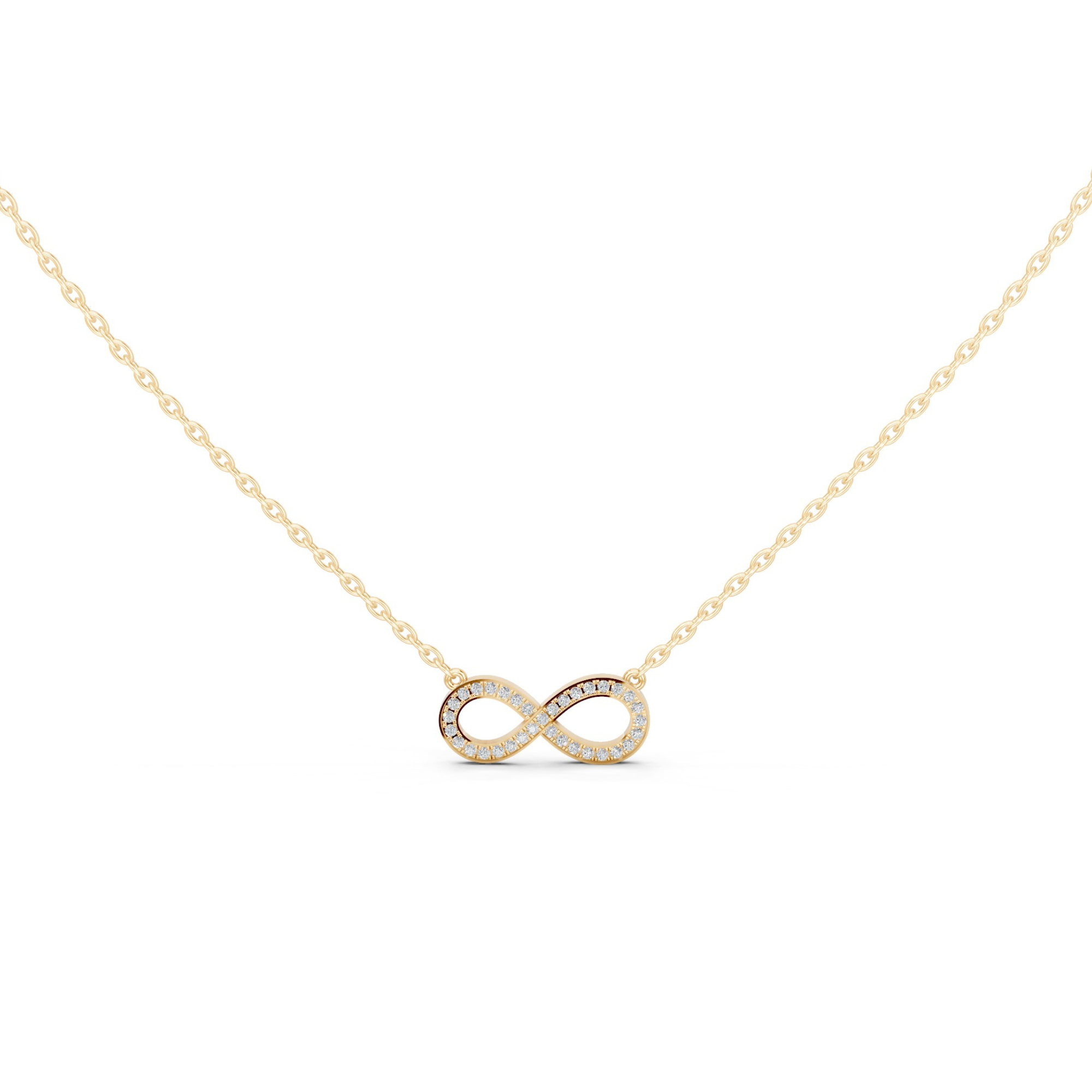 Infinity Diamond Pendant
