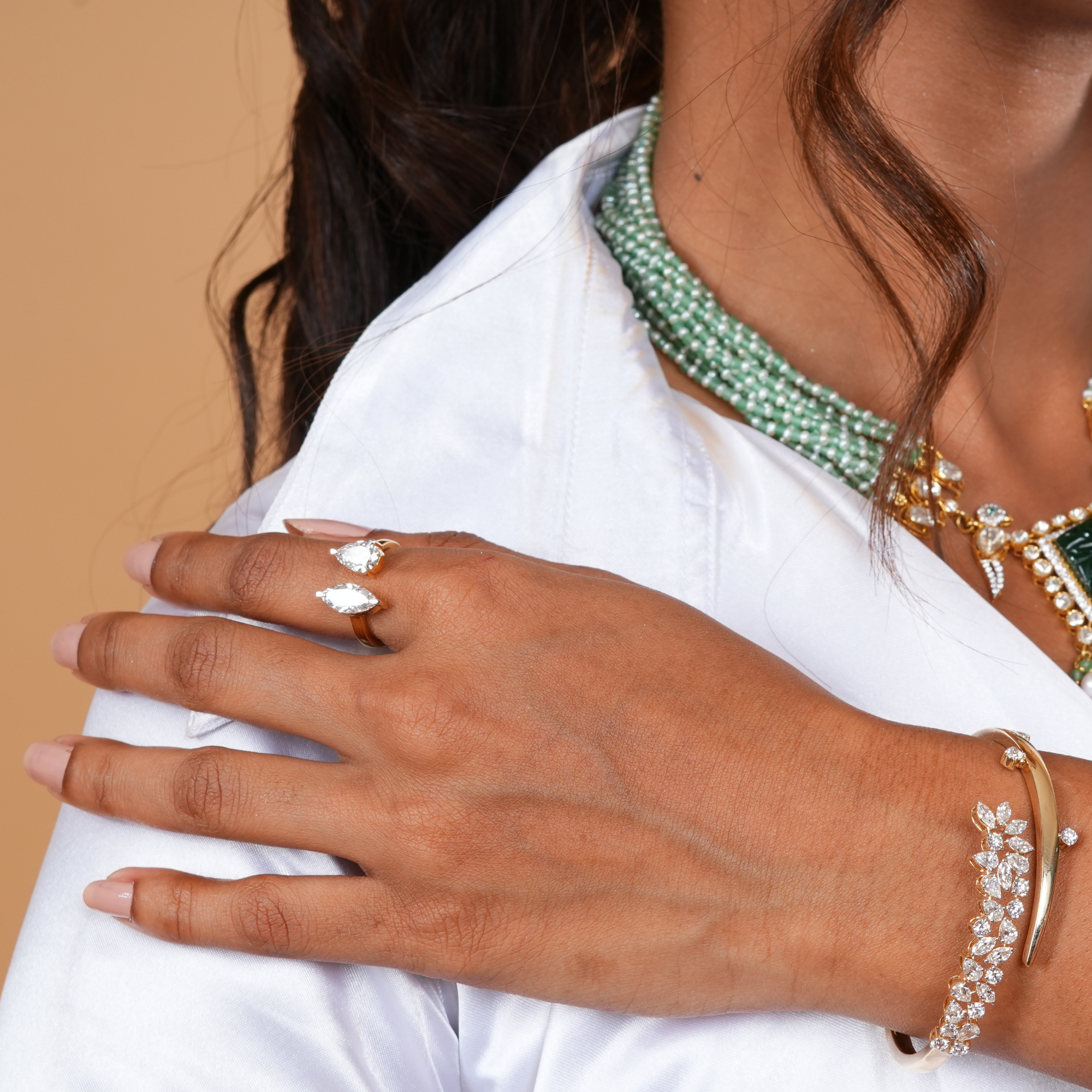 Marquise & Pear Toi Moi Ring