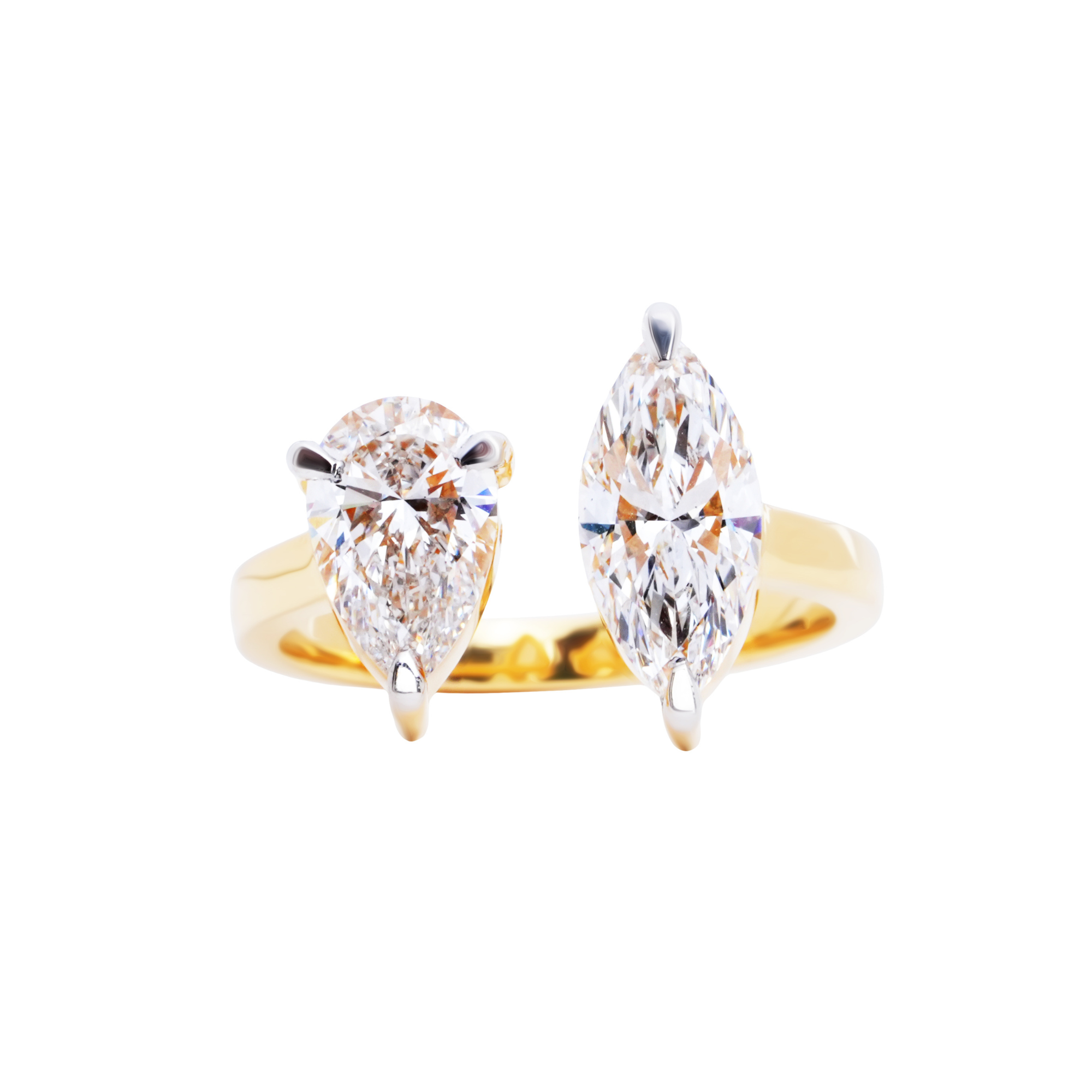 Marquise & Pear Toi Moi Ring