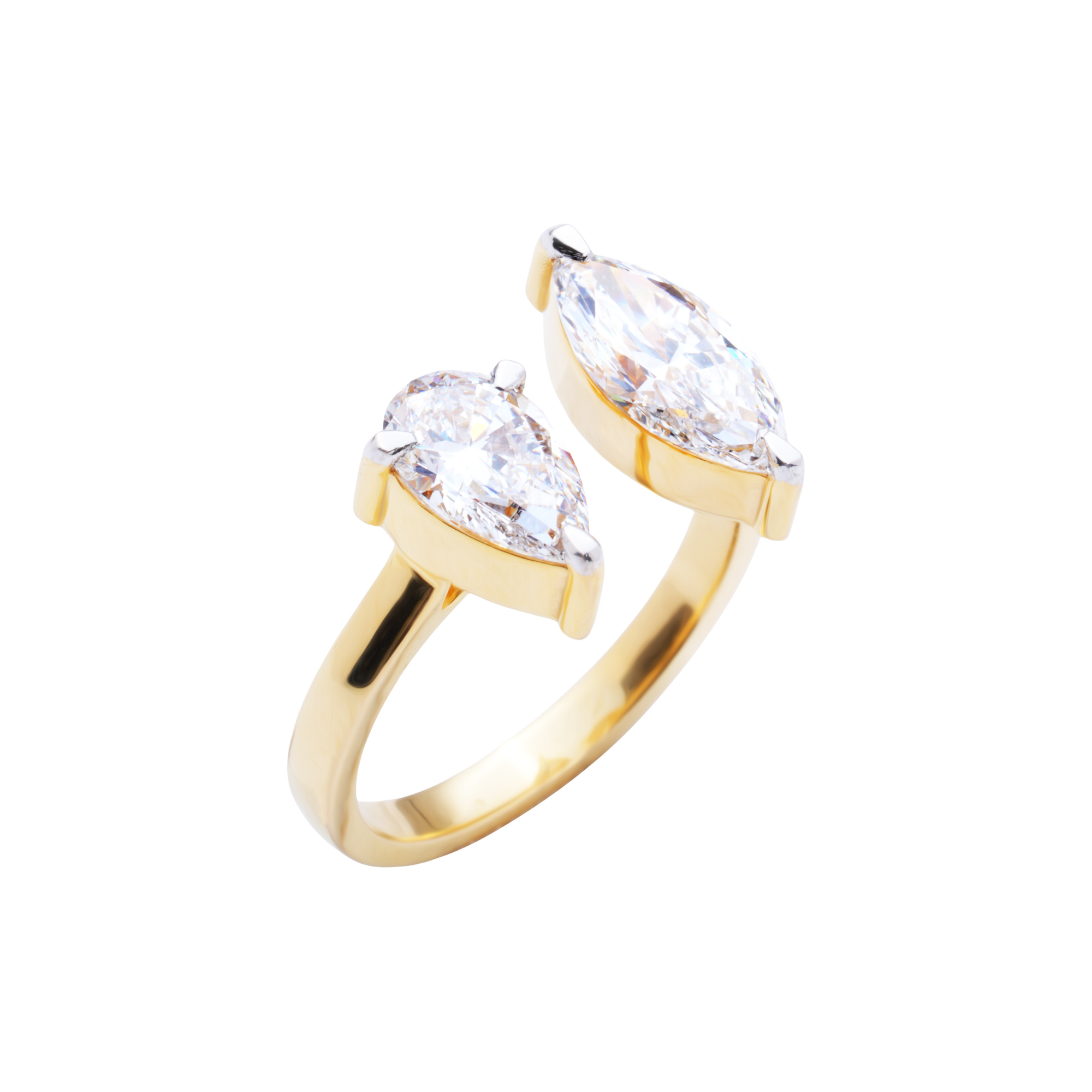 Marquise & Pear Toi Moi Ring