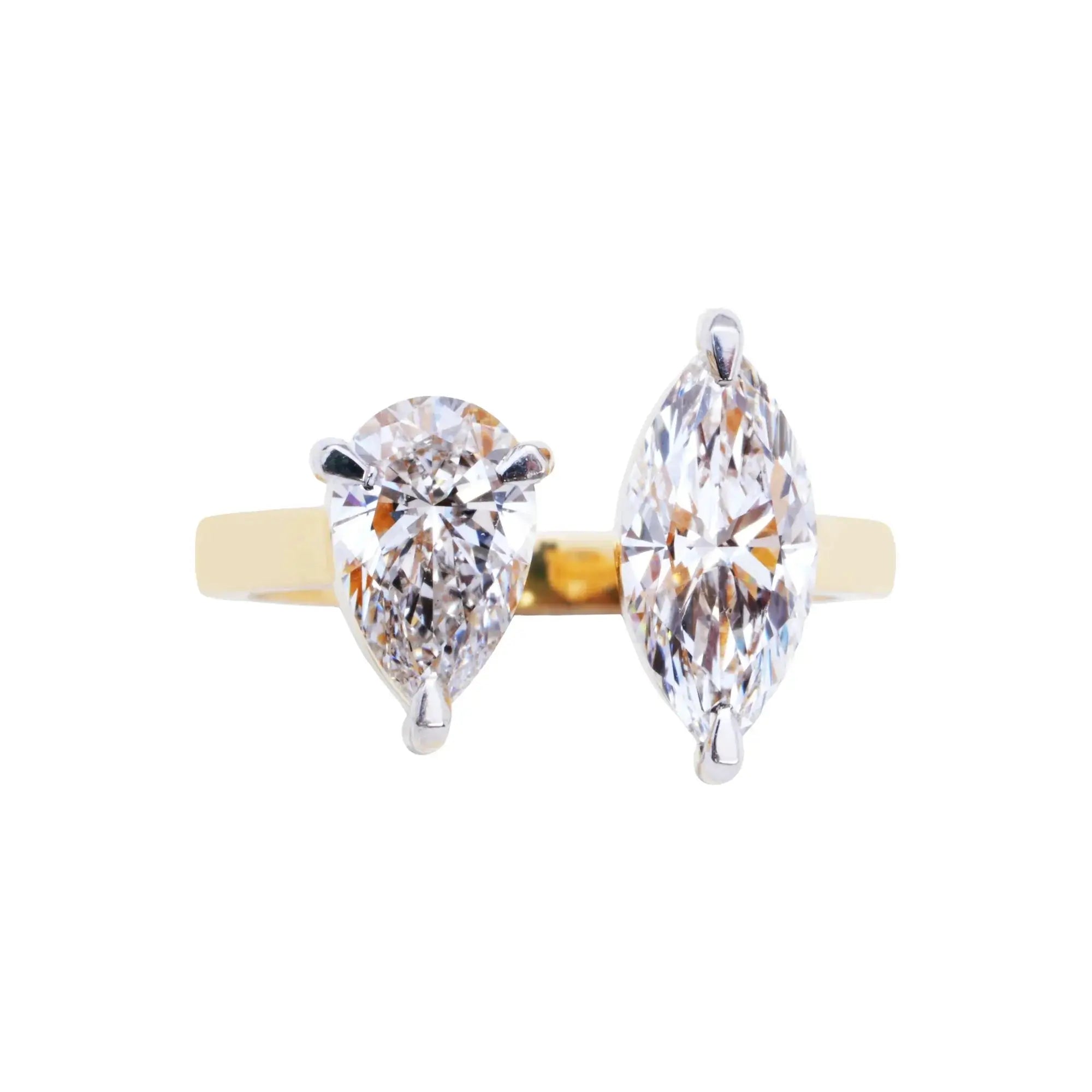 Marquise & Pear Toi Moi Ring