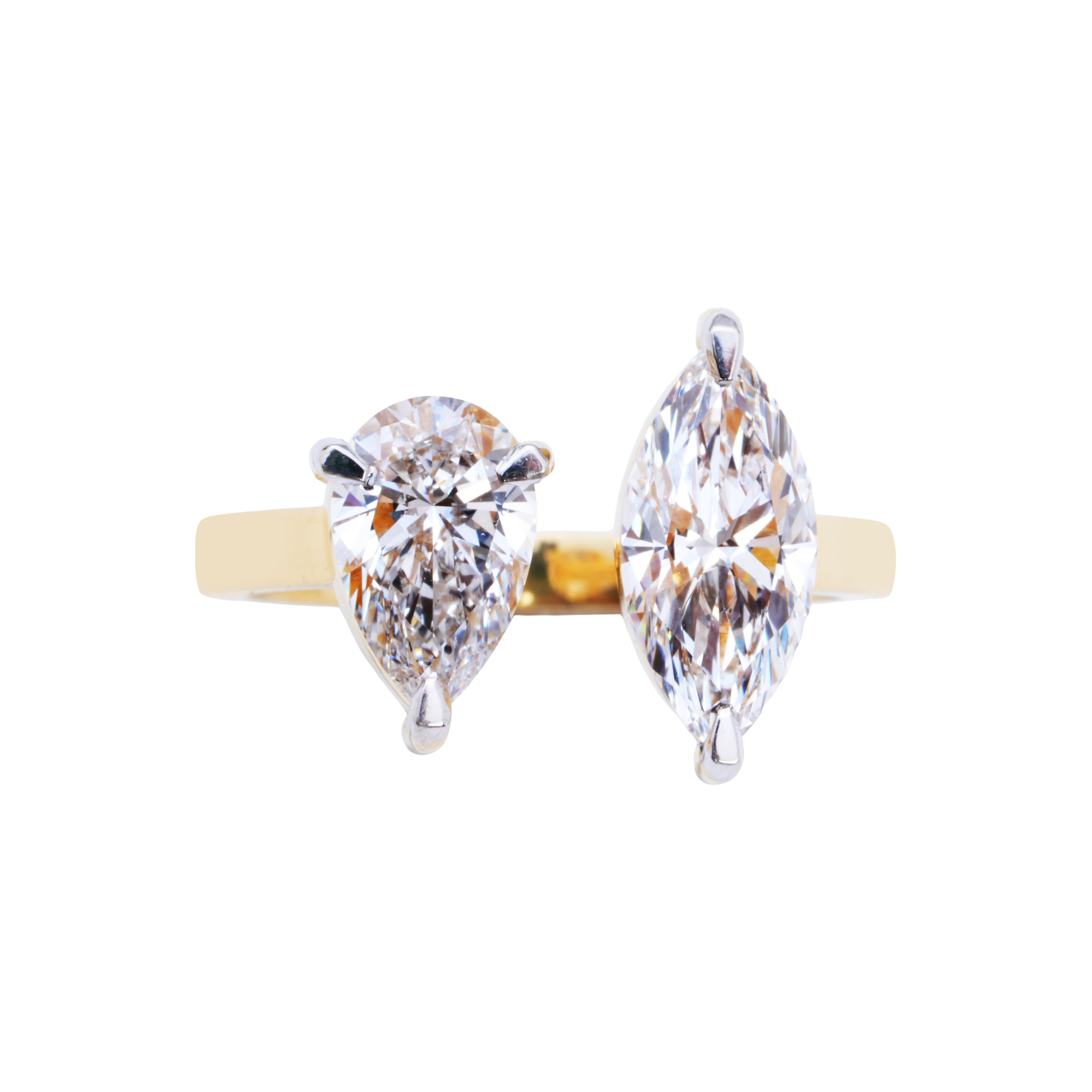 Marquise & Pear Toi Moi Ring