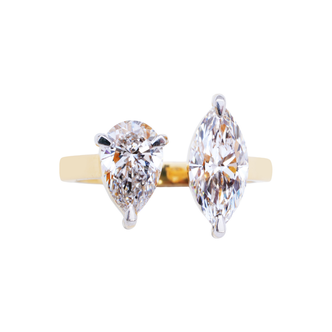 Marquise & Pear Toi Moi Ring