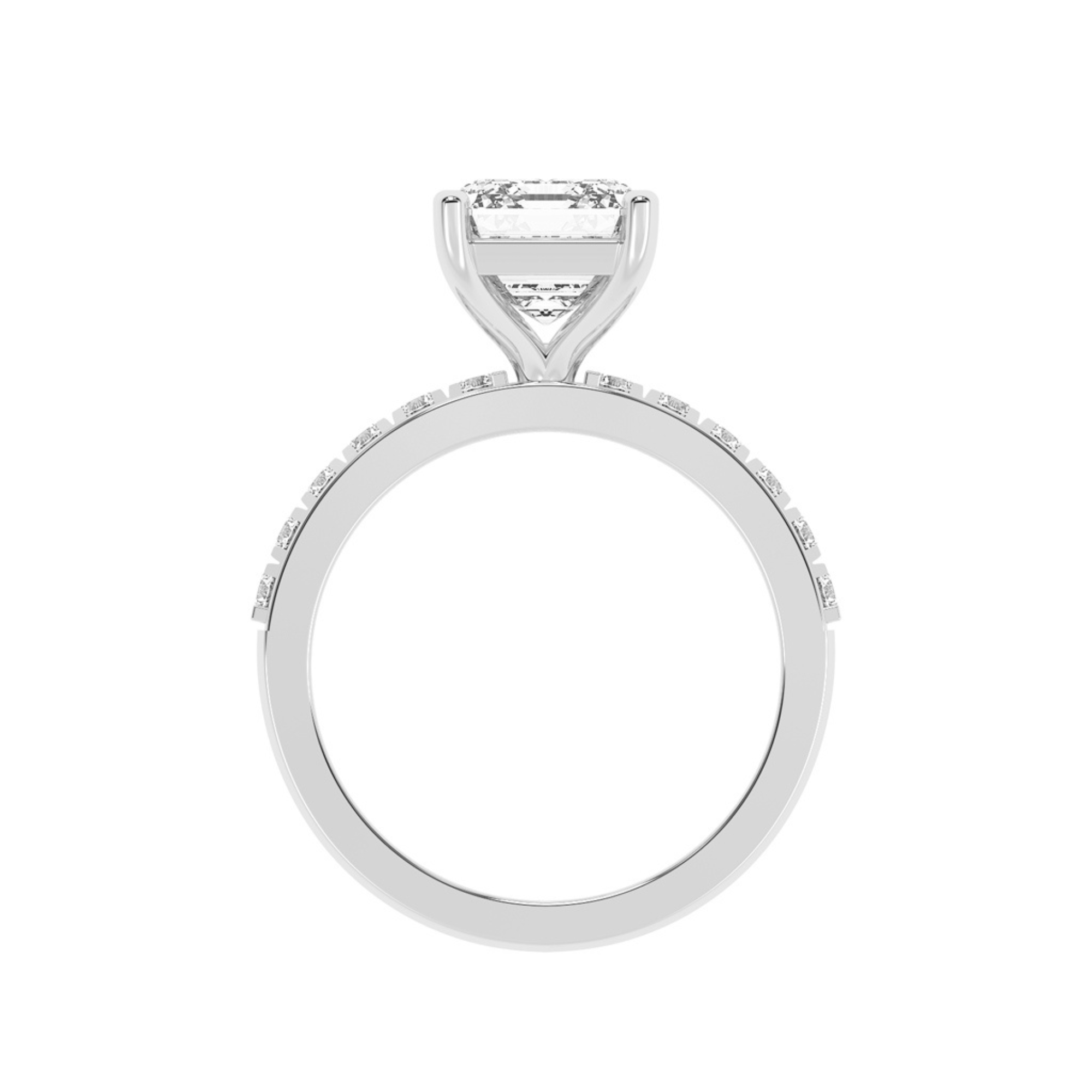 3.7 Carat Emerald Luxe Diamond Ring