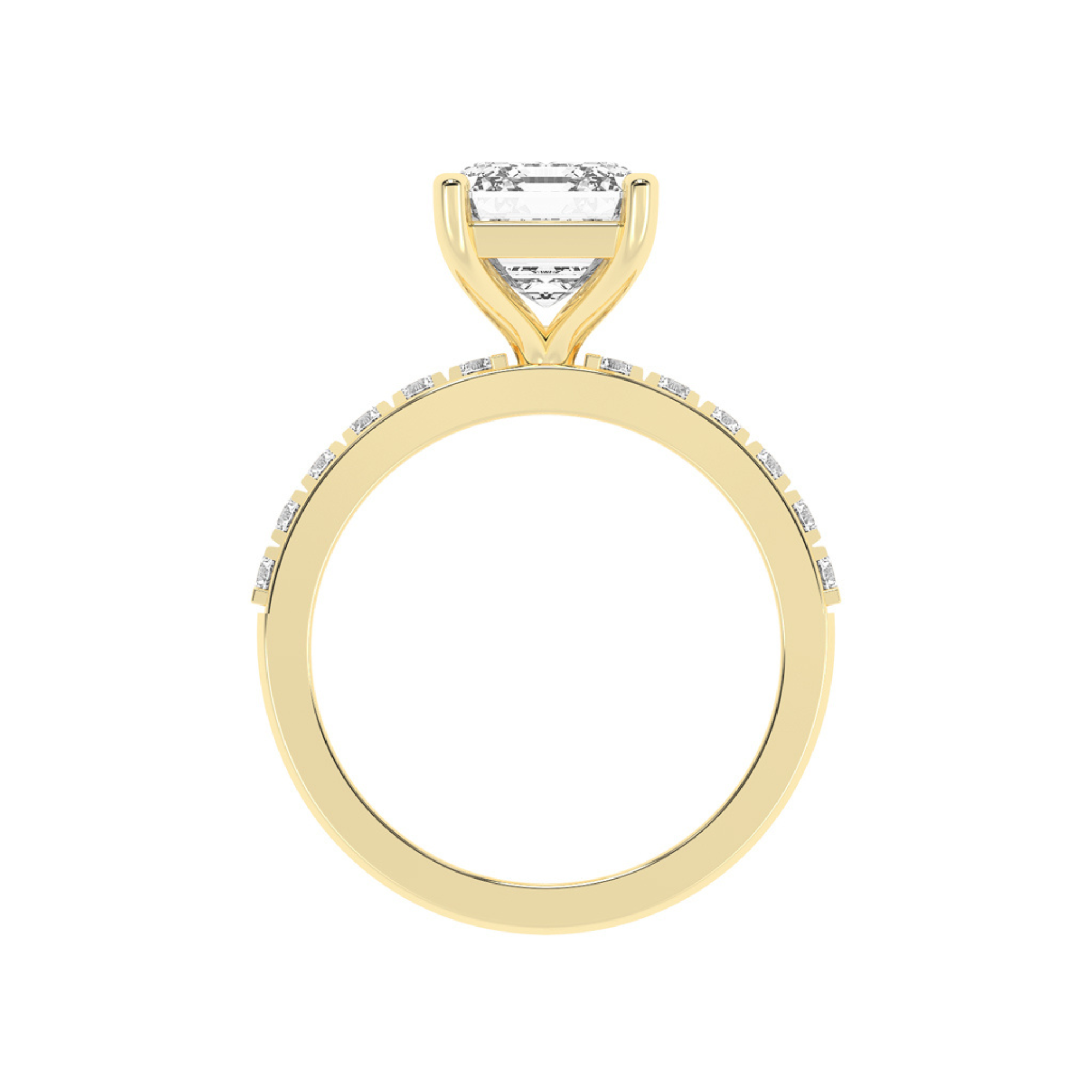 3.7 Carat Emerald Luxe Diamond Ring