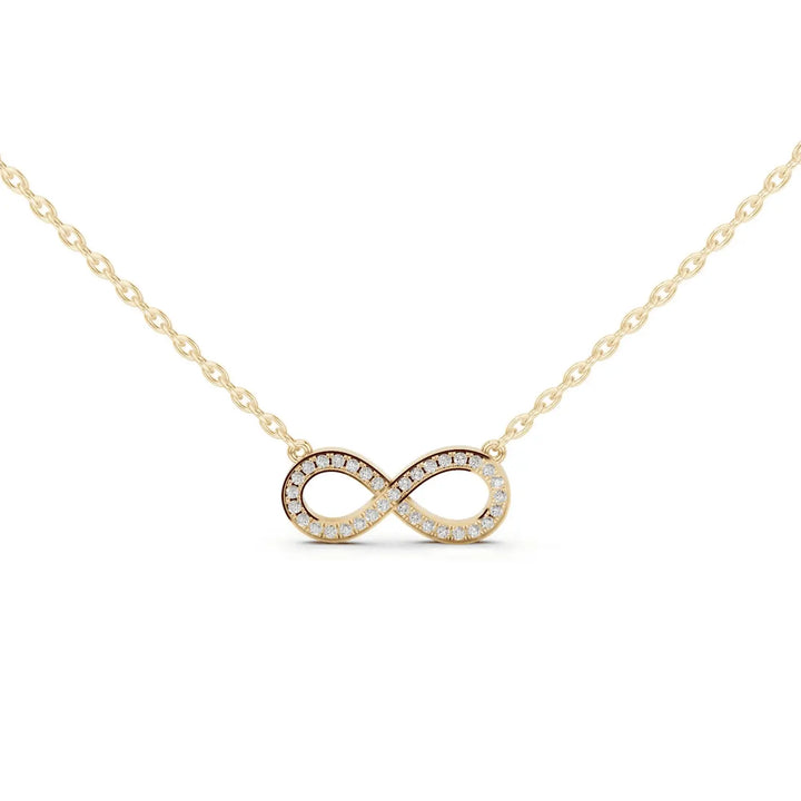 Infinity Diamond Pendant