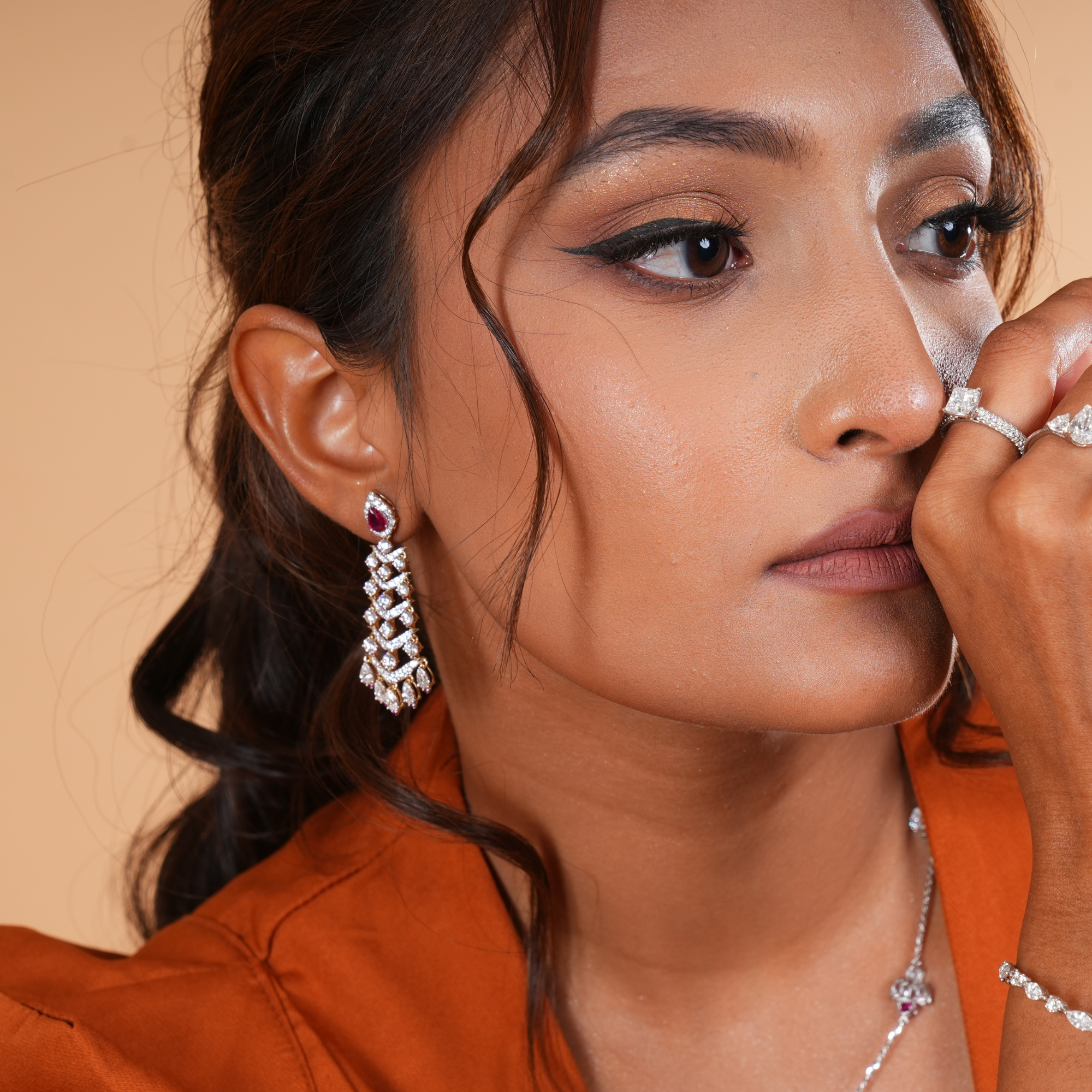 6.8 CT Radiance Unfolded: Diamond Chandeliers