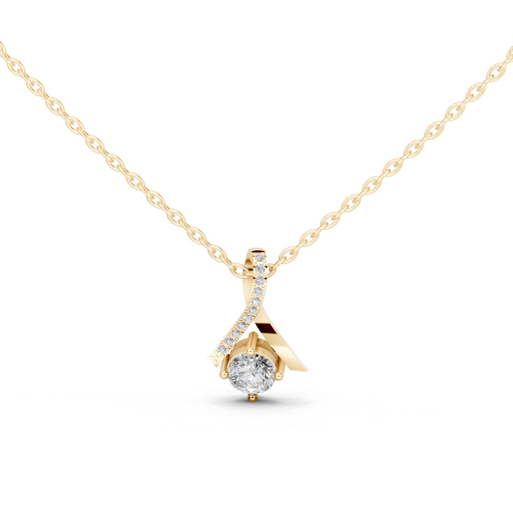 1 Carat Infinite Glow Solitaire Pendant