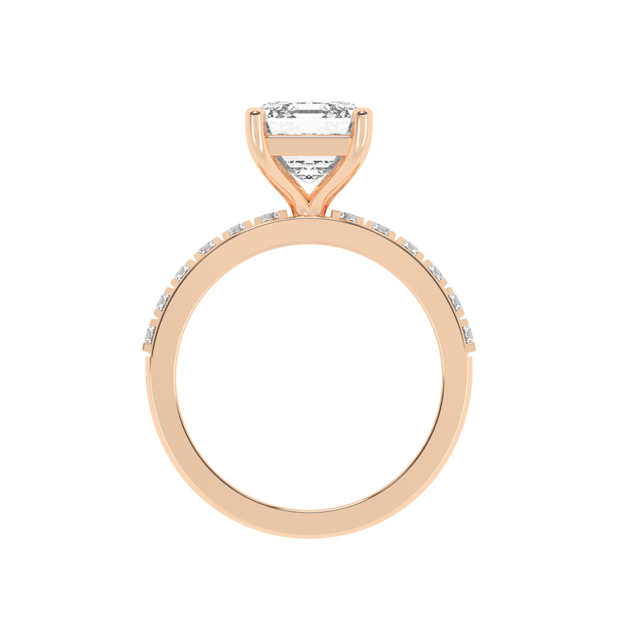 3.7 Carat Emerald Luxe Diamond Ring