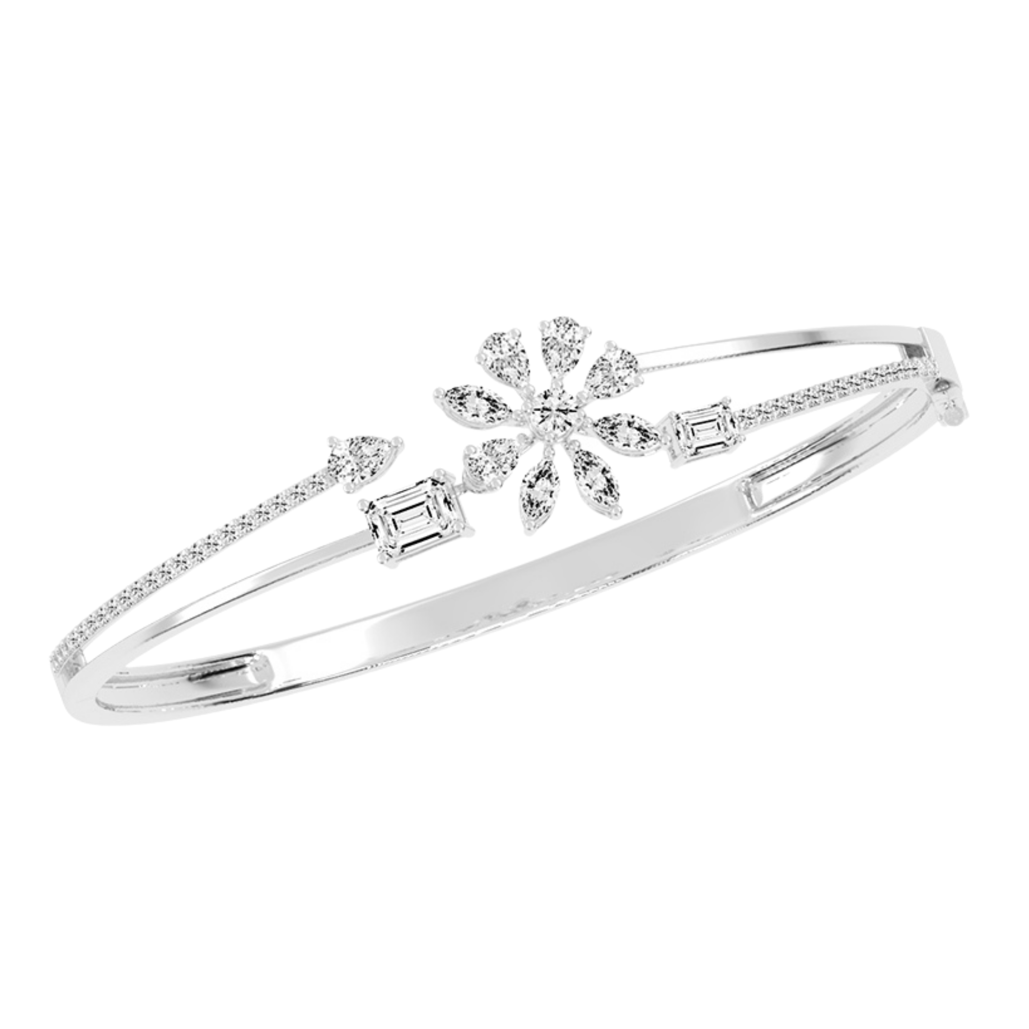 Spring Bloom Diamond Bracelet