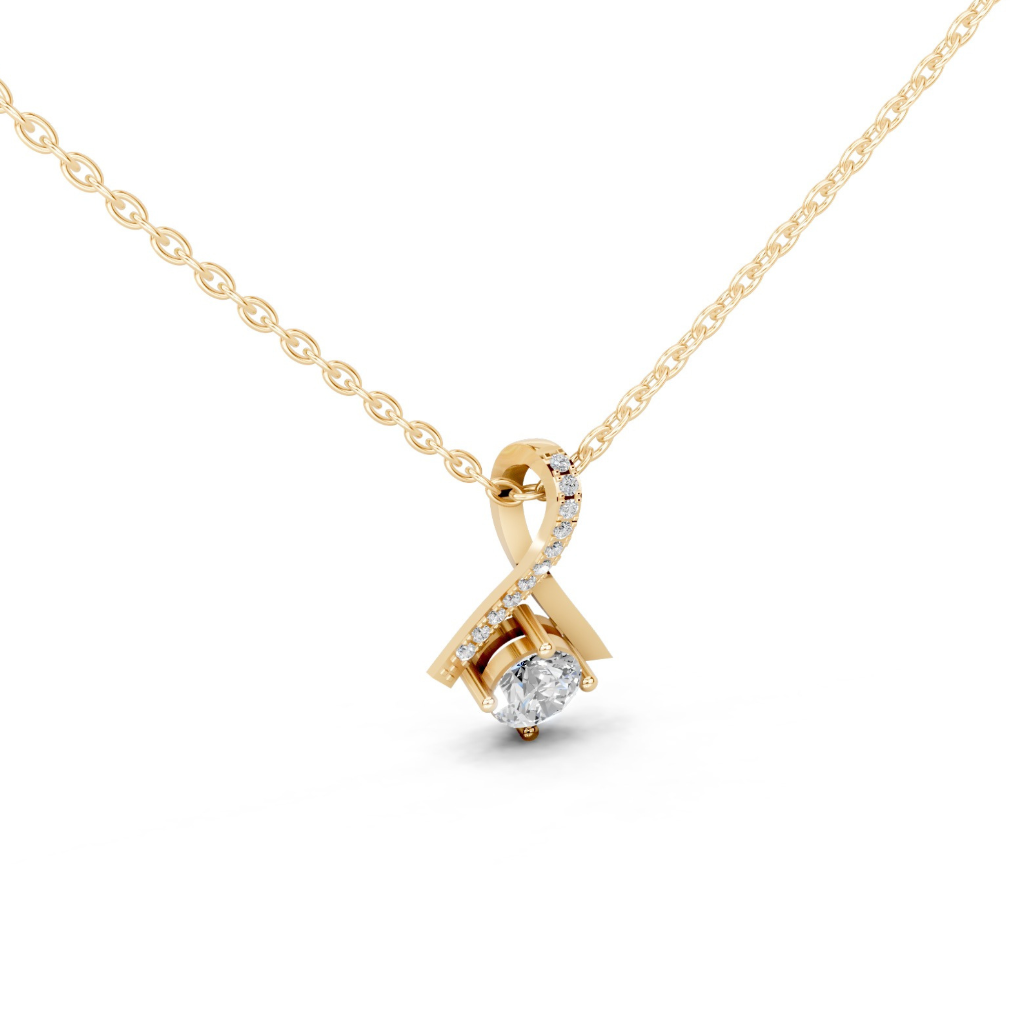 1 Carat Infinite Glow Solitaire Pendant