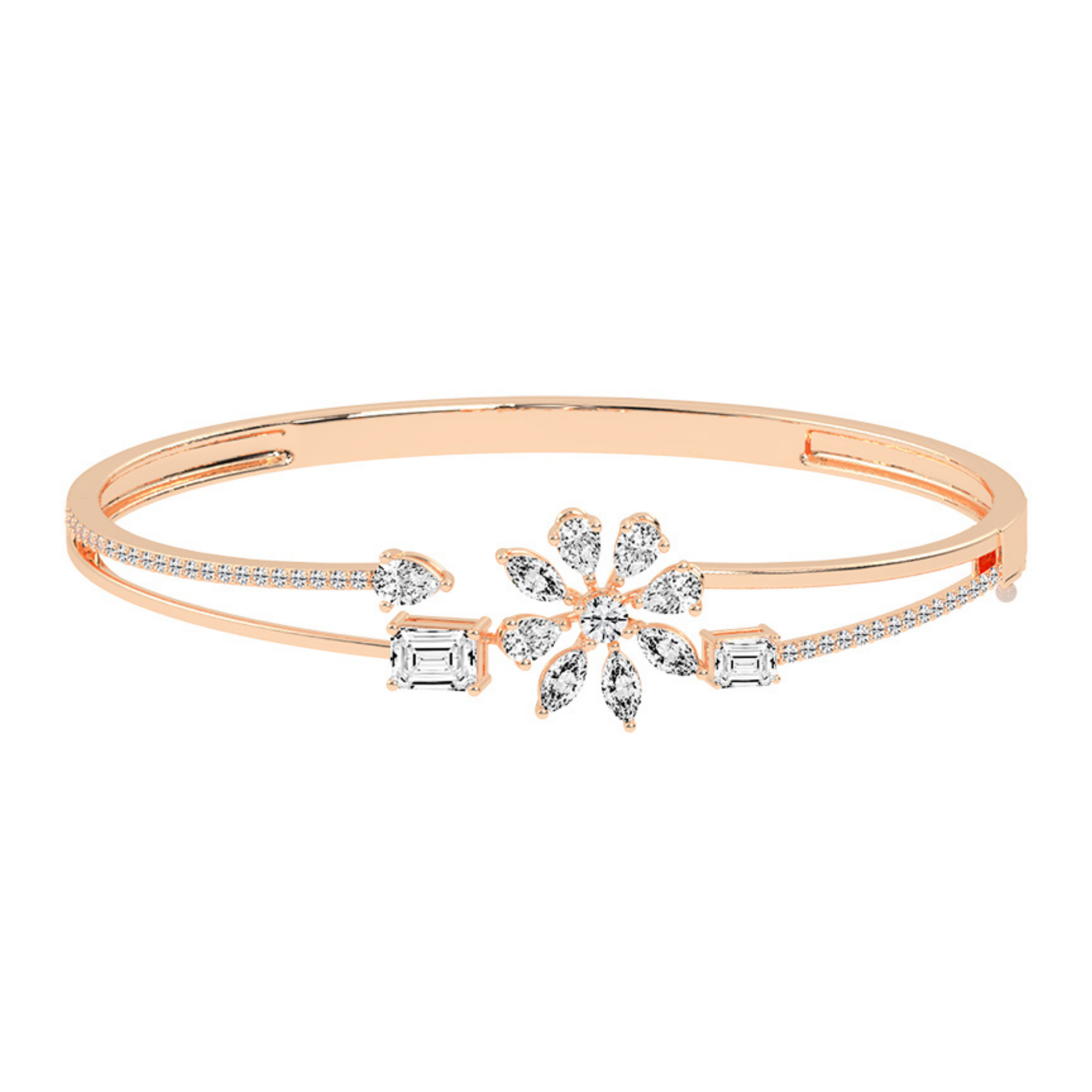 Spring Bloom Diamond Bracelet