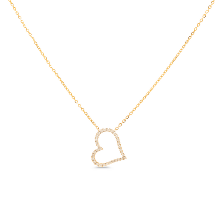 Angelic Heart Diamond Pendant