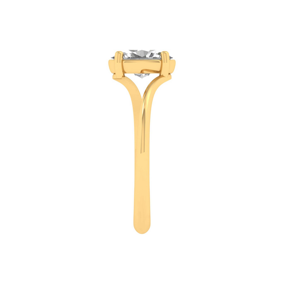 Charmante Oval Diamond Ring