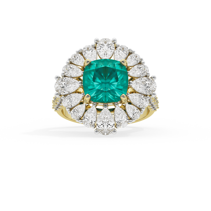 Zephyr Dahlia Diamond Ring