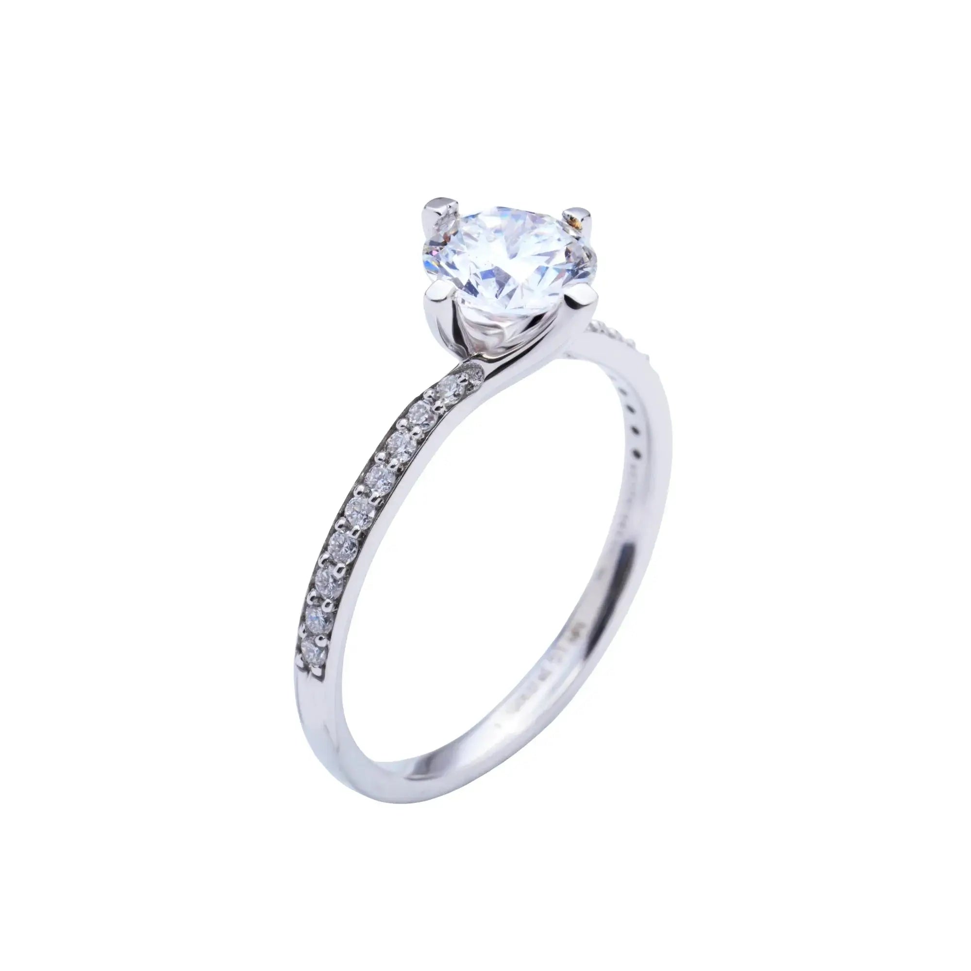 1 CT Luminous Round Solitaire Ring