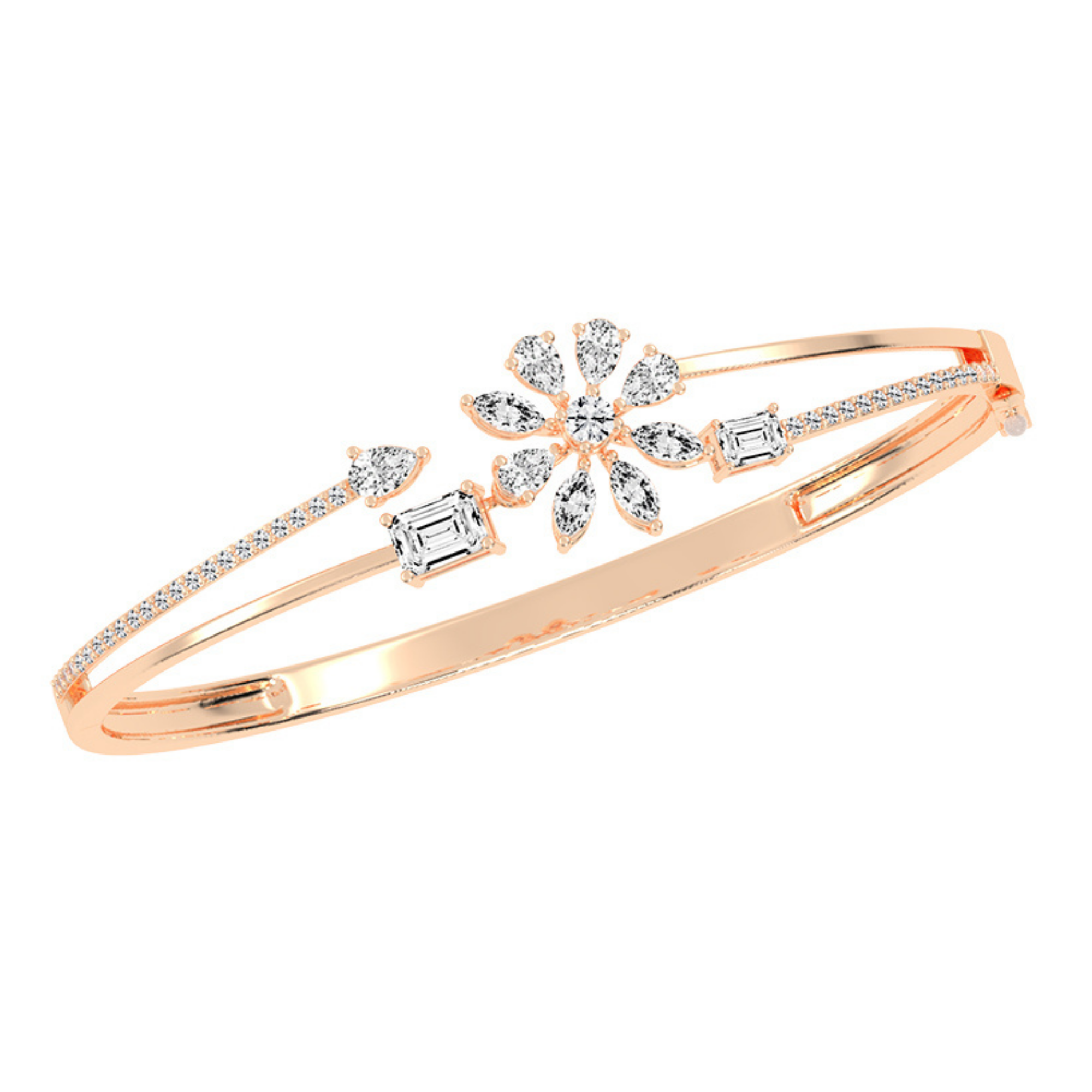 Spring Bloom Diamond Bracelet