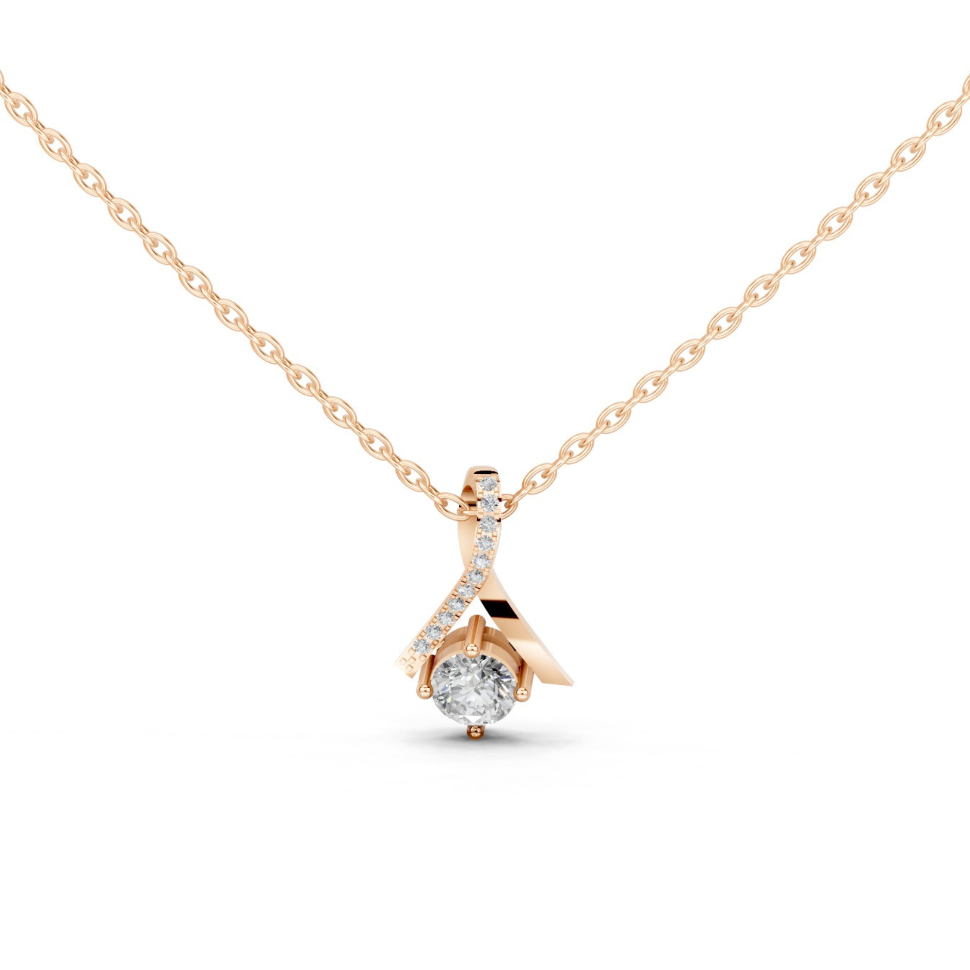 1 Carat Infinite Glow Solitaire Pendant