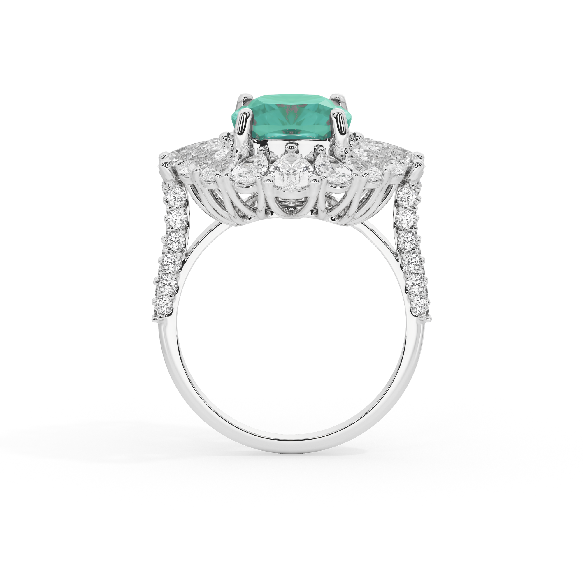 Zephyr Dahlia Diamond Ring