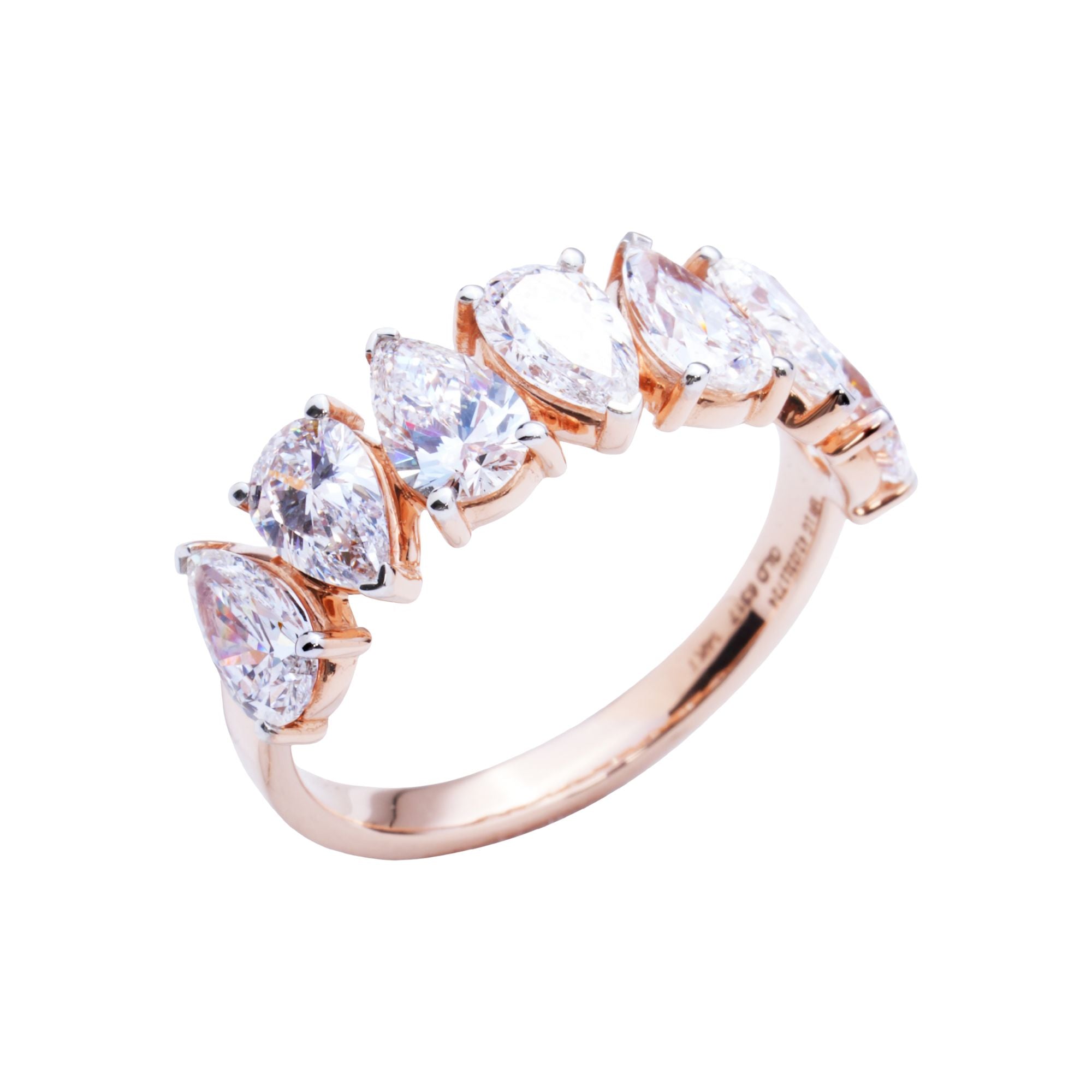 Anastasia's Essentials Celina Pear Diamond Ring