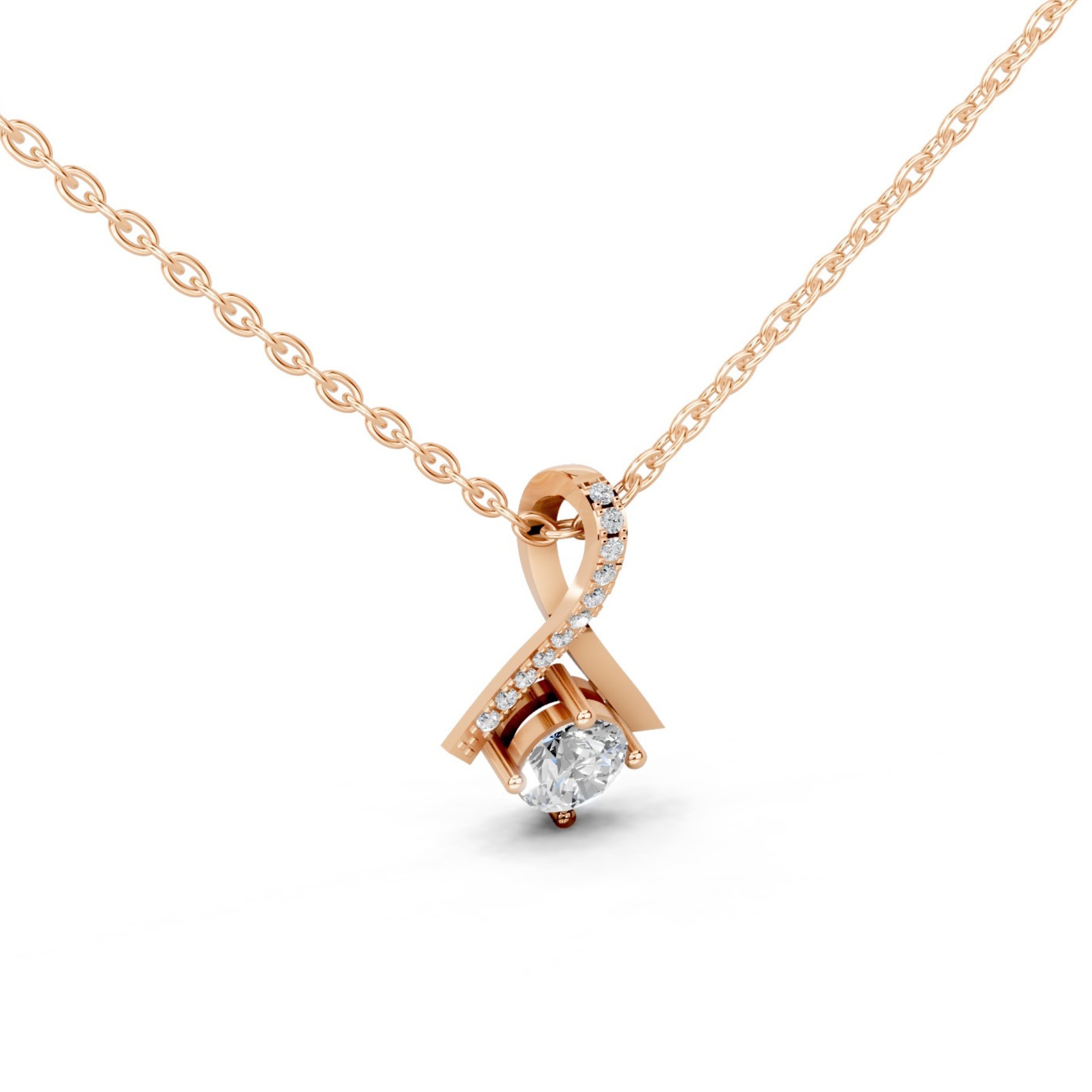 1 Carat Infinite Glow Solitaire Pendant