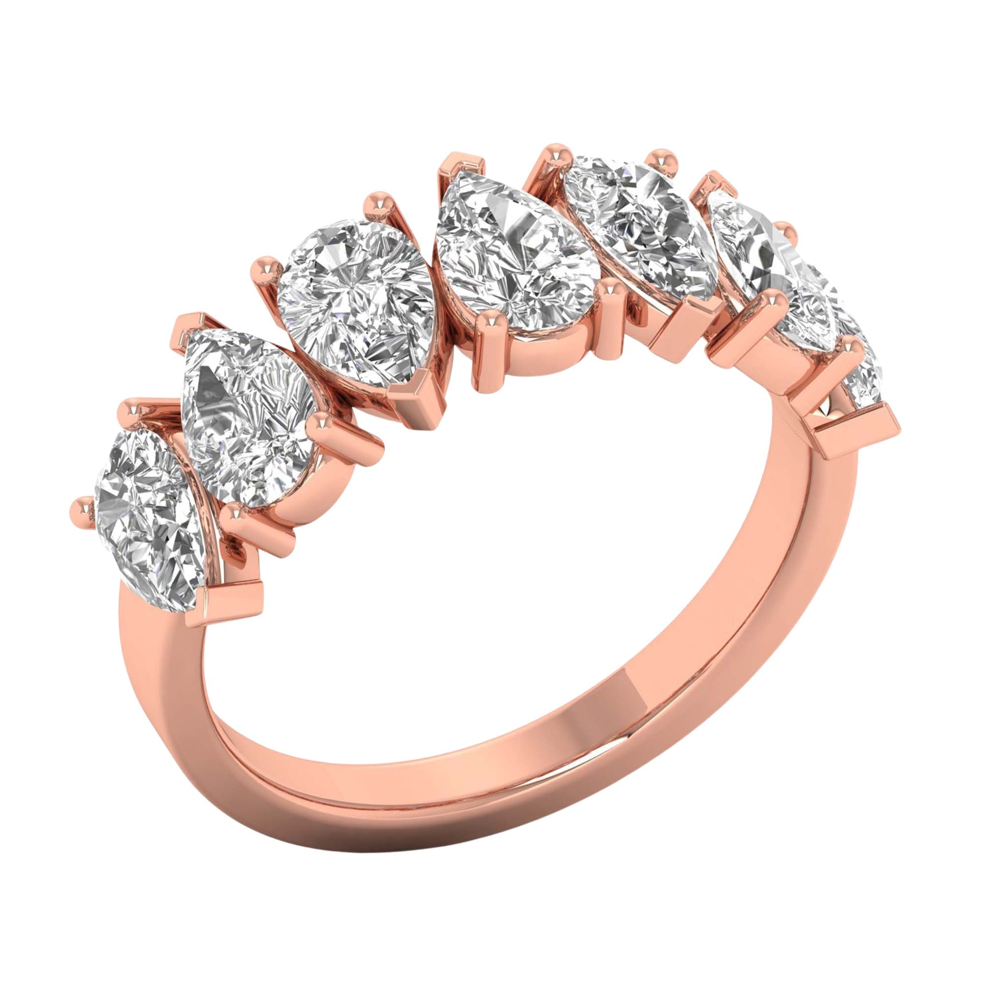 Anastasia's Essentials Celina Pear Diamond Ring