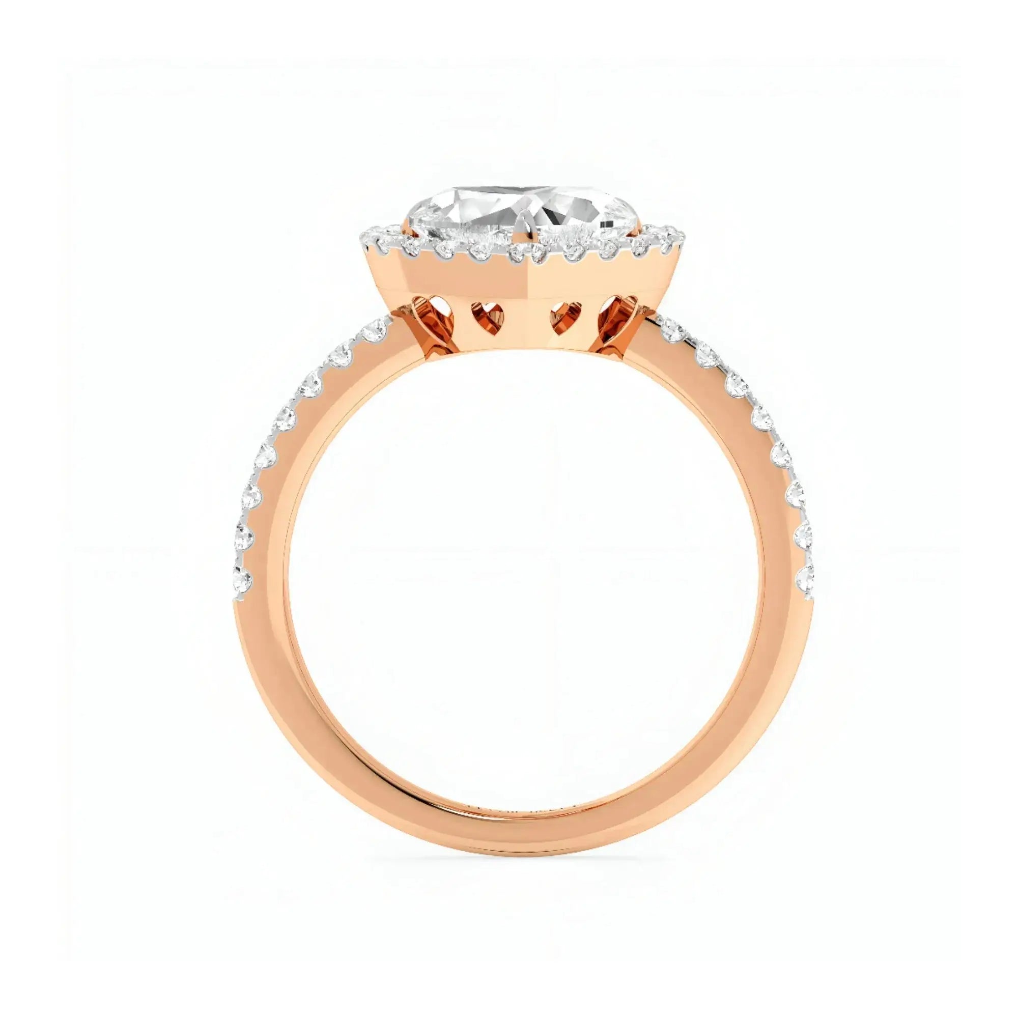 1.5 CT Enduring Heart Solitaire Ring