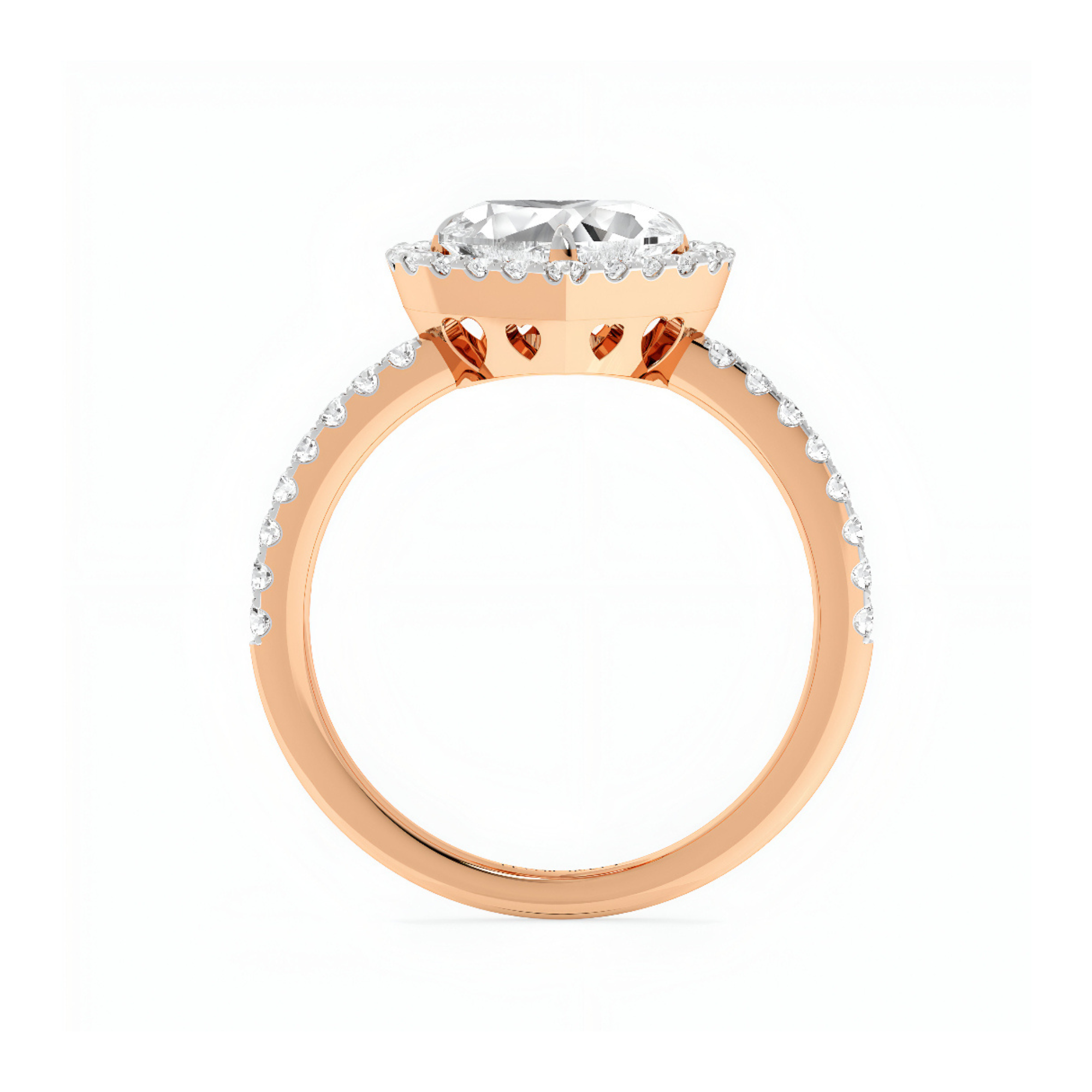 1.5 CT Enduring Heart Solitaire Ring