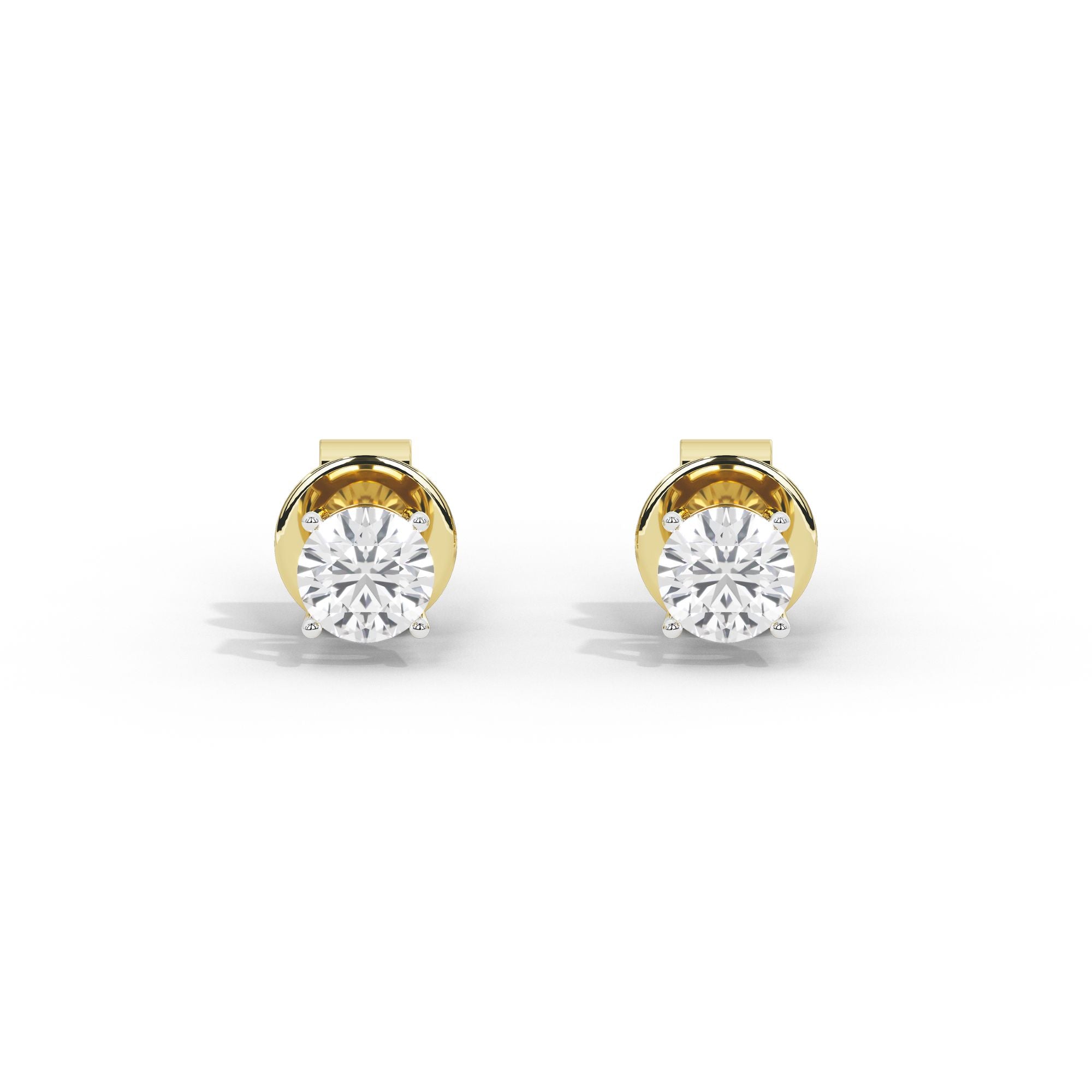1 carat Isadora Solitaire Earrings