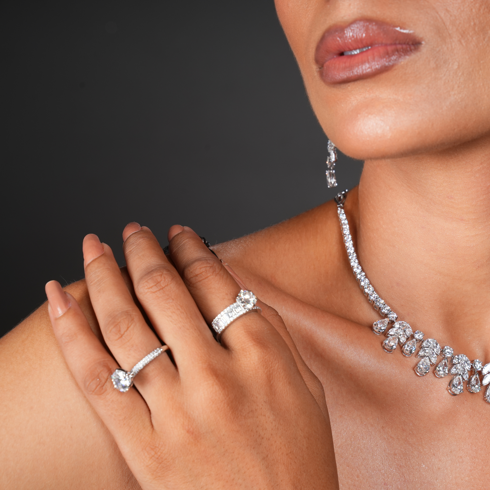 2 Carat Noire Classic Solitaire Diamond Ring