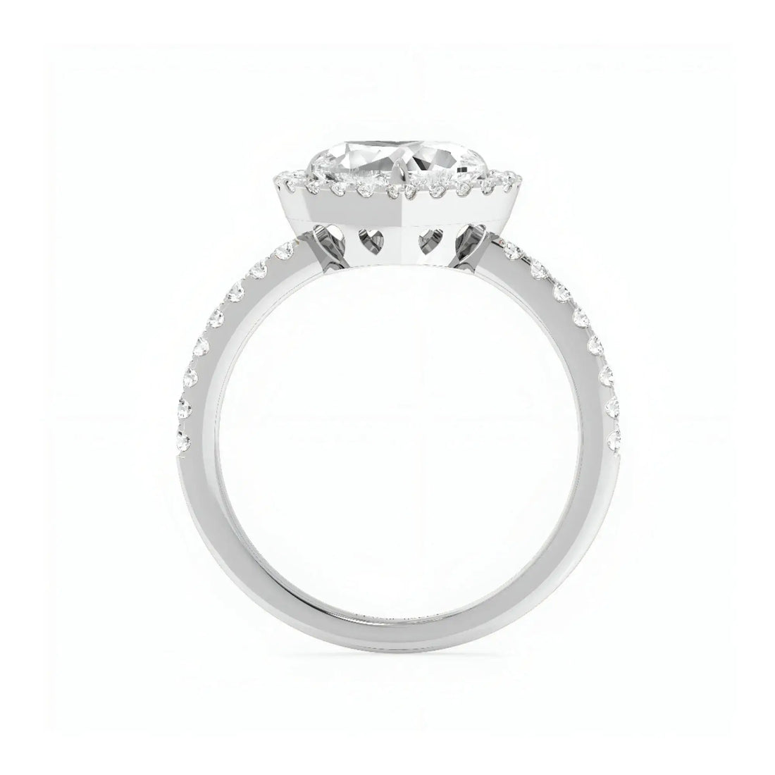 1.5 CT Enduring Heart Solitaire Ring