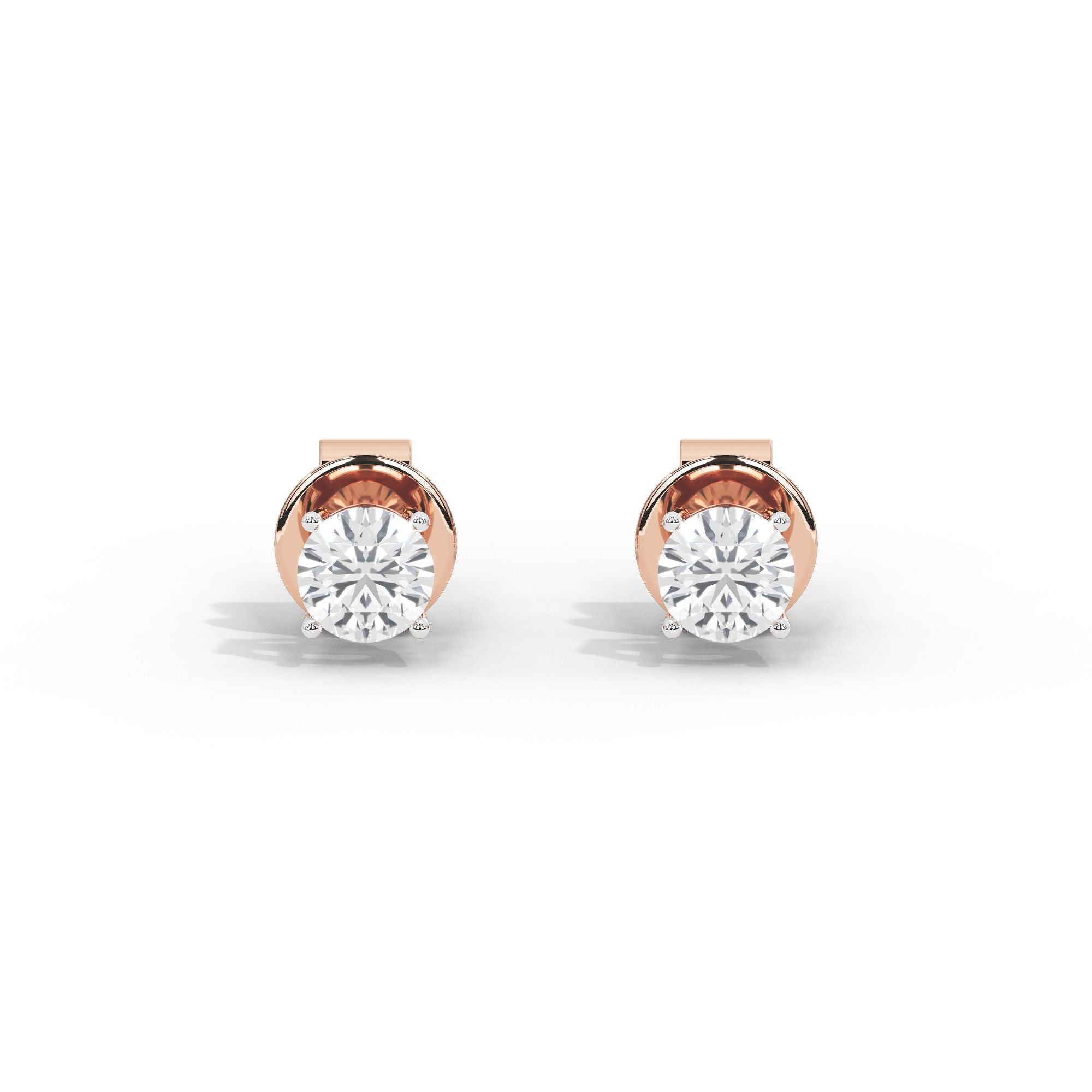 1 carat Isadora Solitaire Earrings