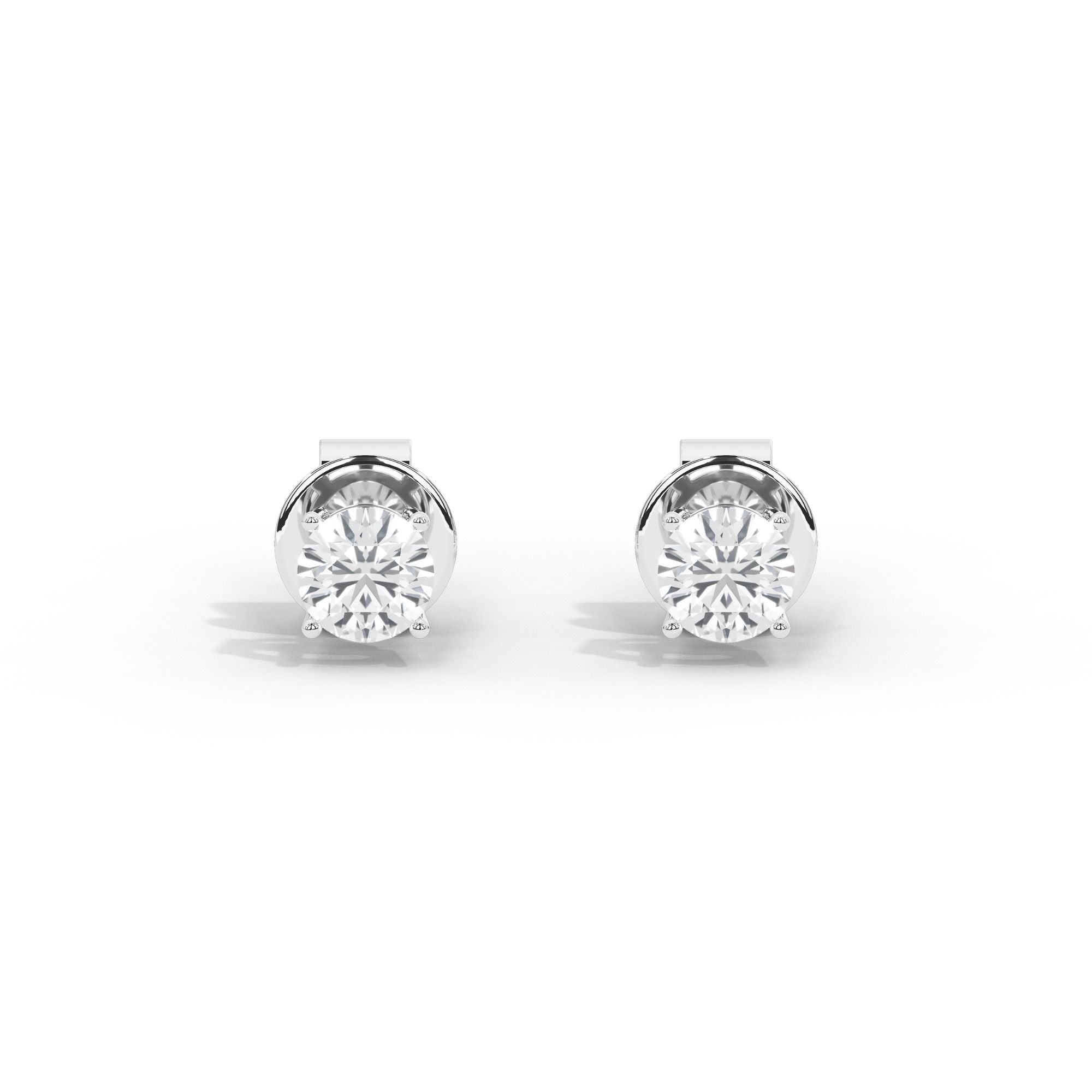 1 carat Isadora Solitaire Earrings