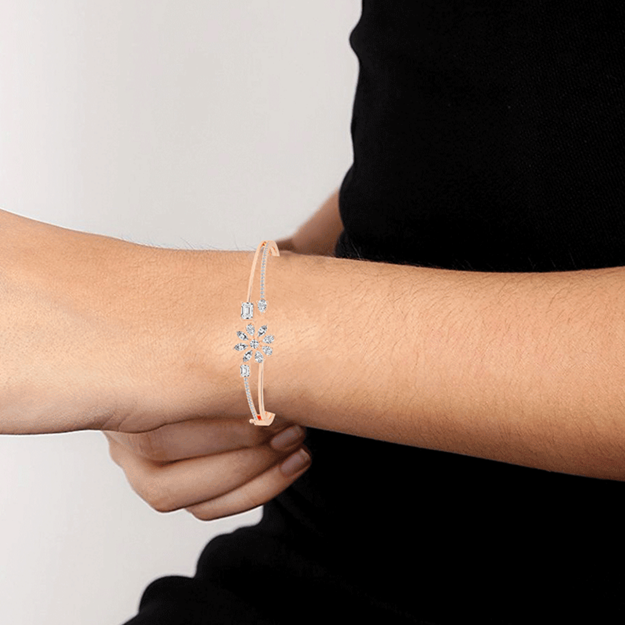 Spring Bloom Diamond Bracelet