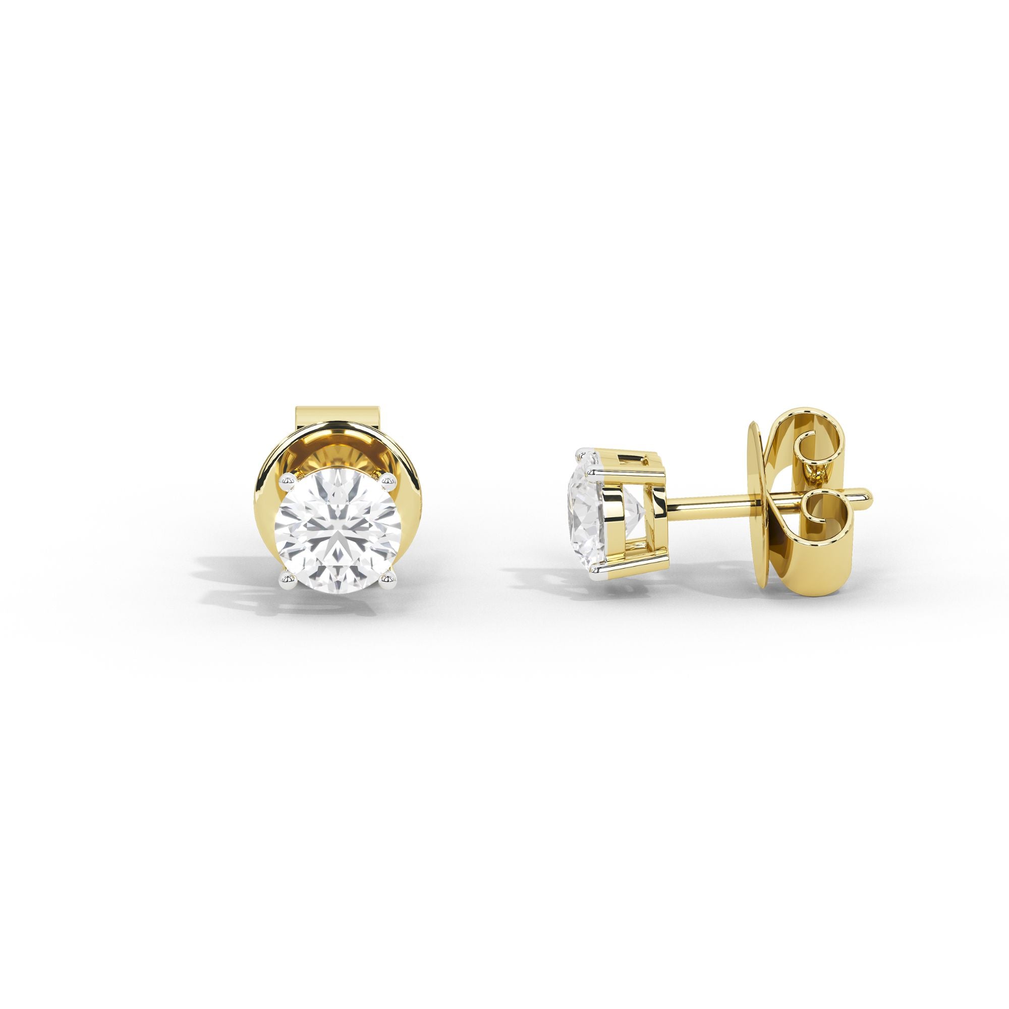 1 carat Isadora Solitaire Earrings