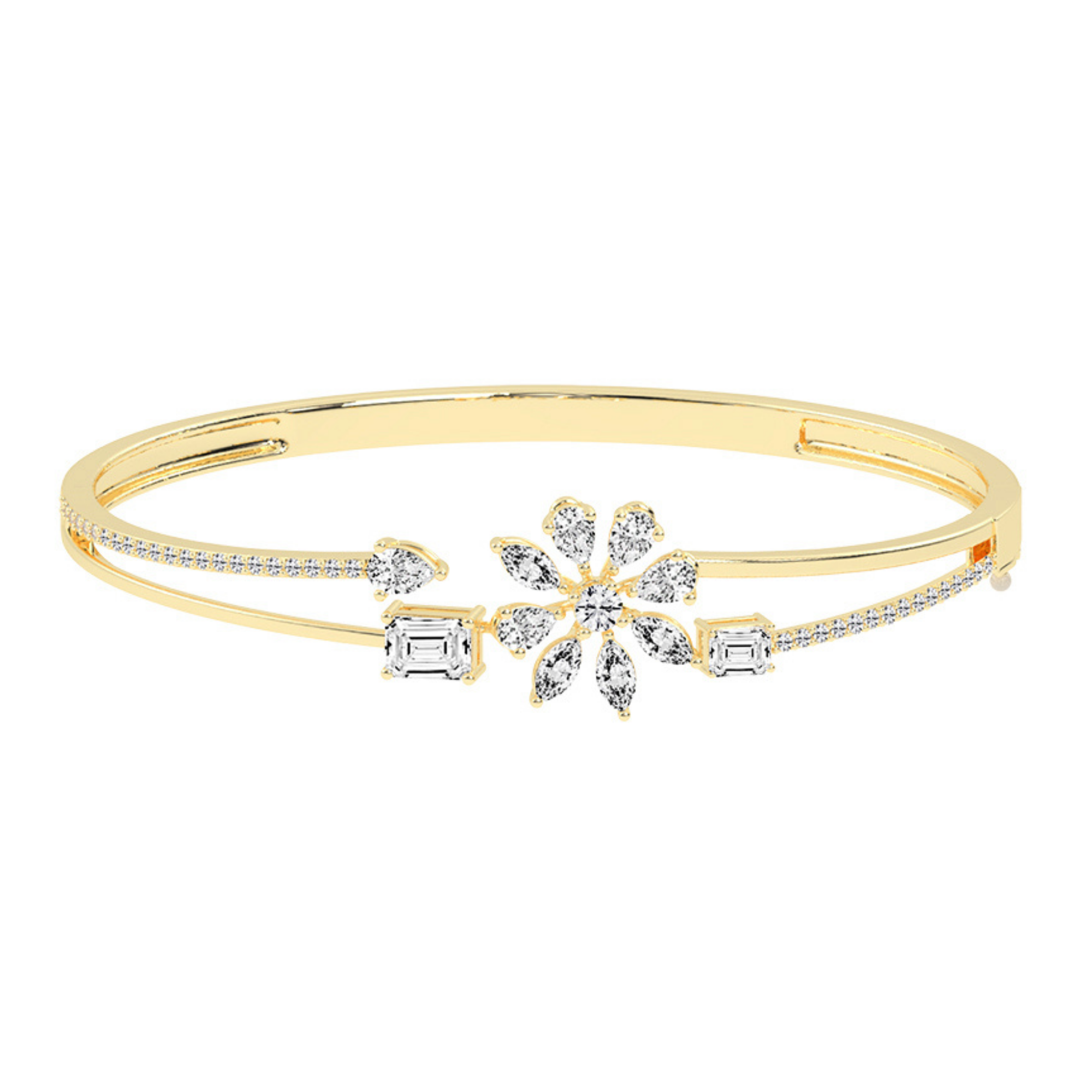 Spring Bloom Diamond Bracelet