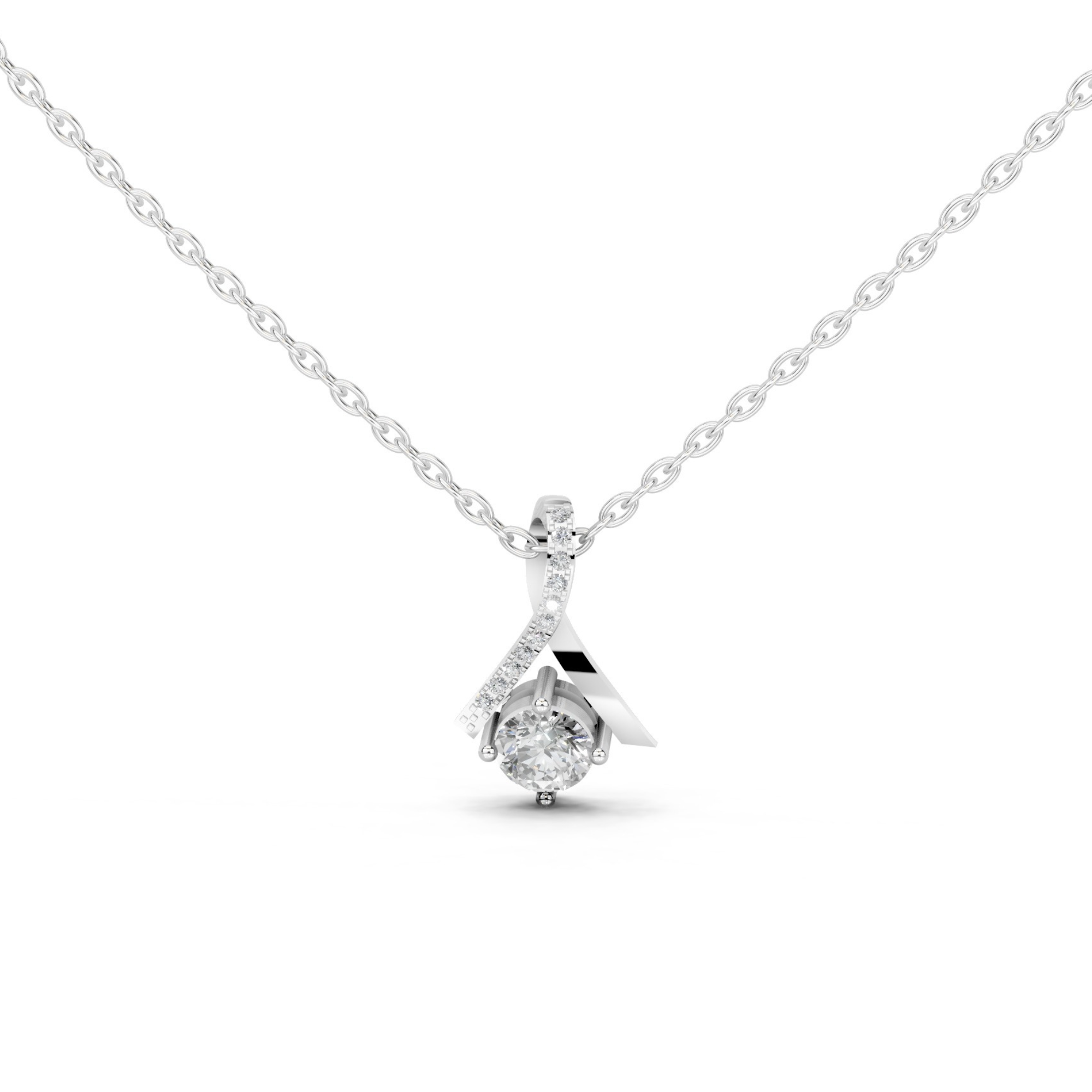 1 Carat Infinite Glow Solitaire Pendant