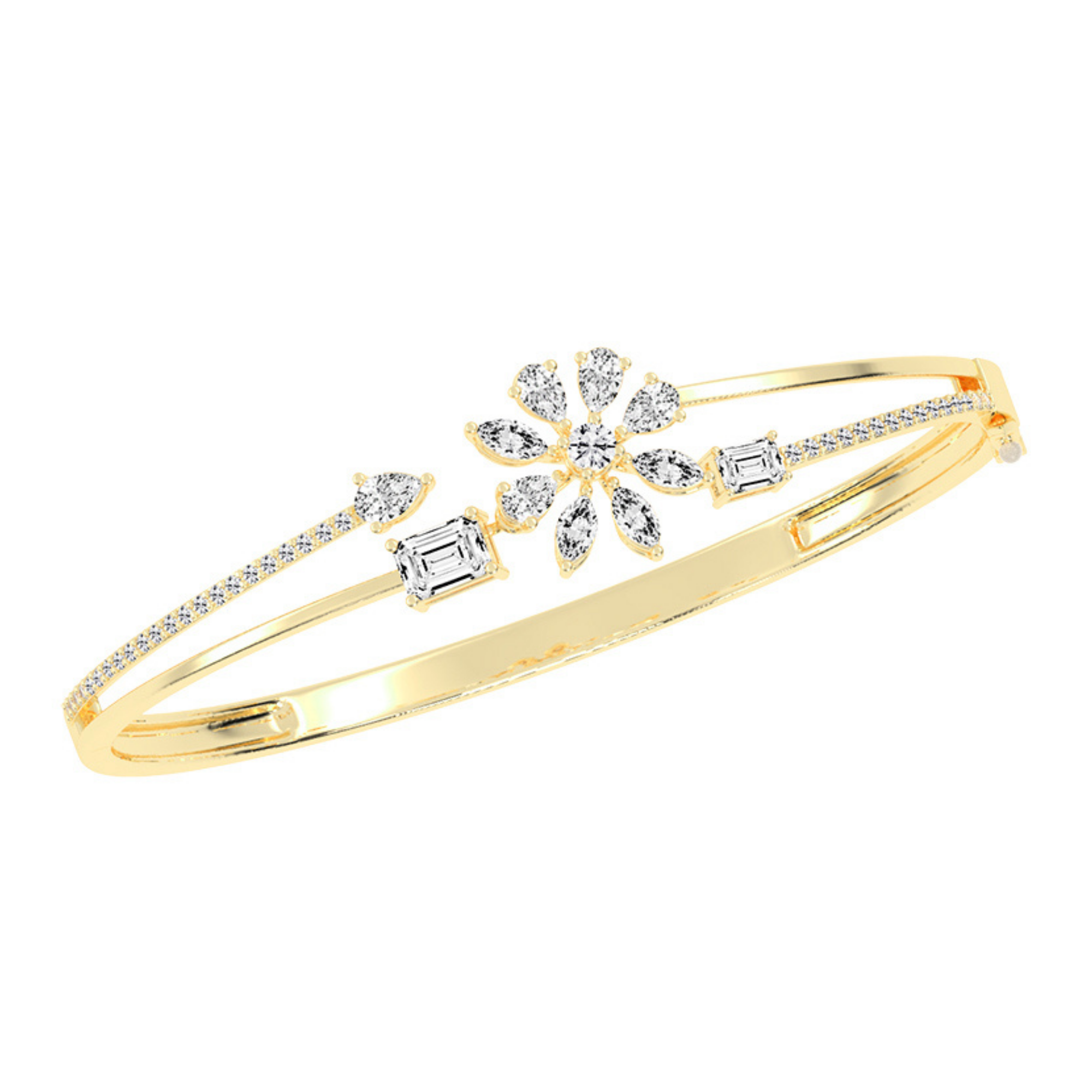 Spring Bloom Diamond Bracelet