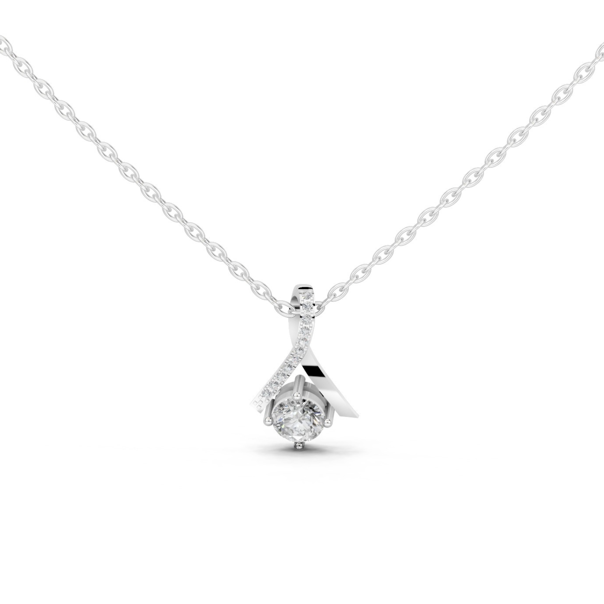 1 Carat Infinite Glow Solitaire Pendant