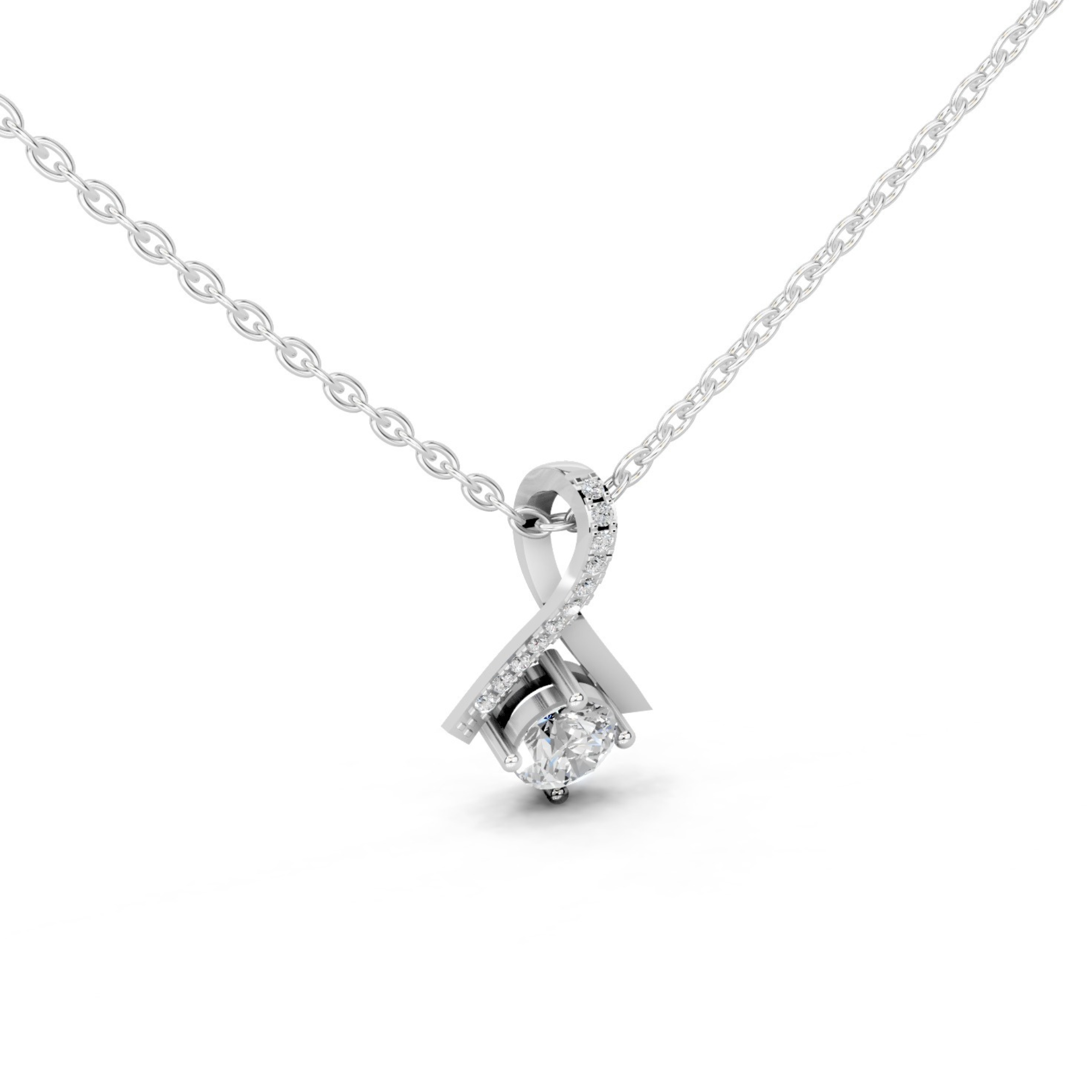 1 Carat Infinite Glow Solitaire Pendant
