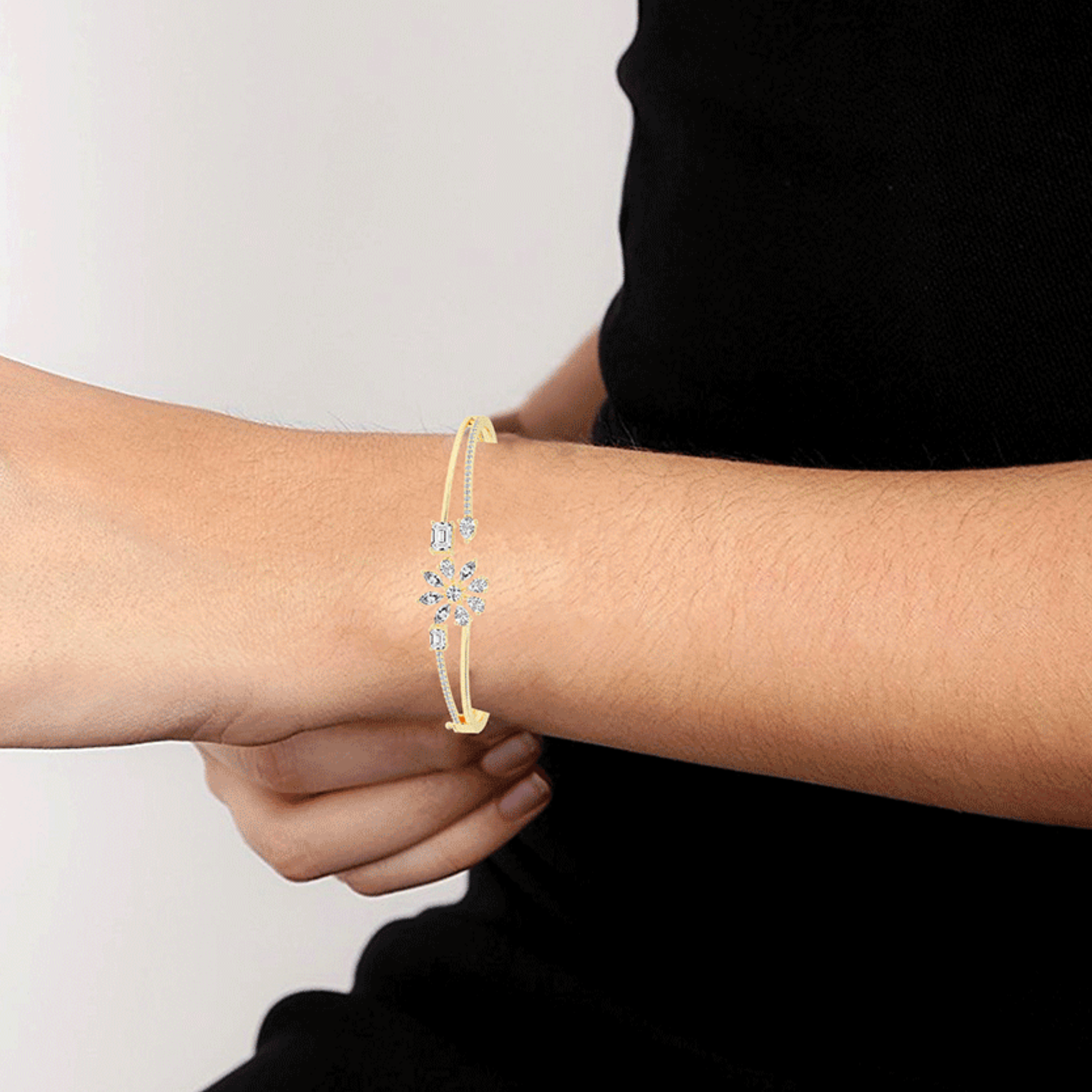 Spring Bloom Diamond Bracelet