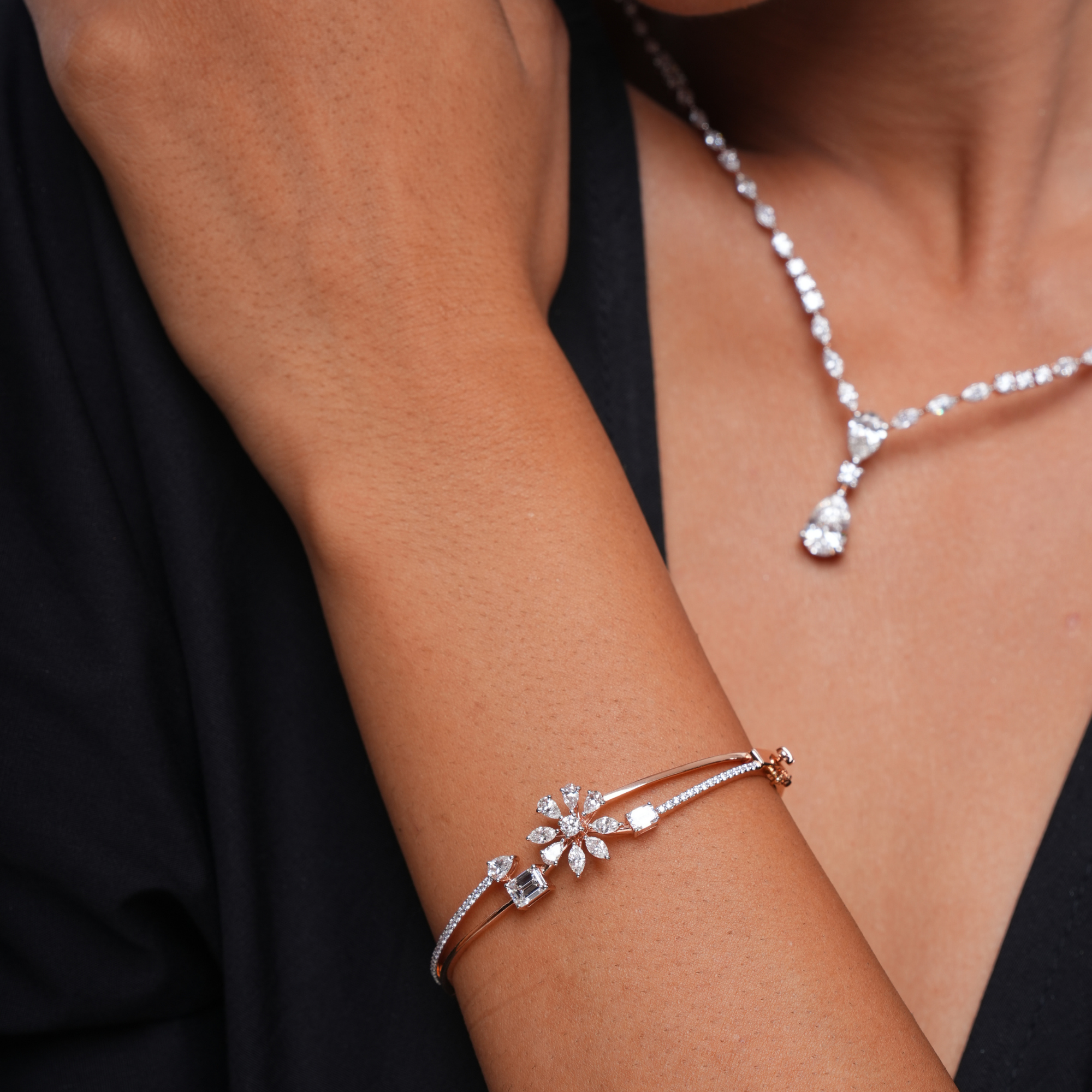 Spring Bloom Diamond Bracelet