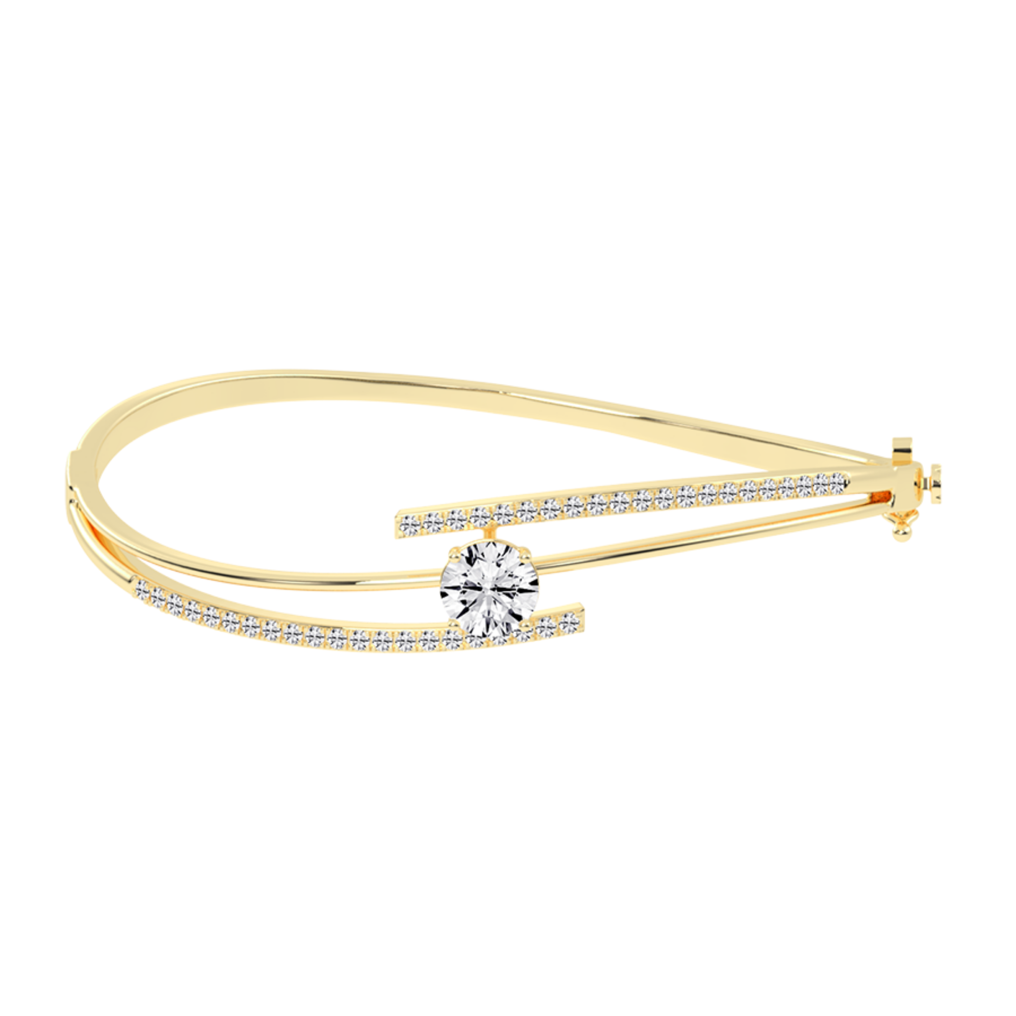 Soho Chic Solitaire Diamond Bracelet