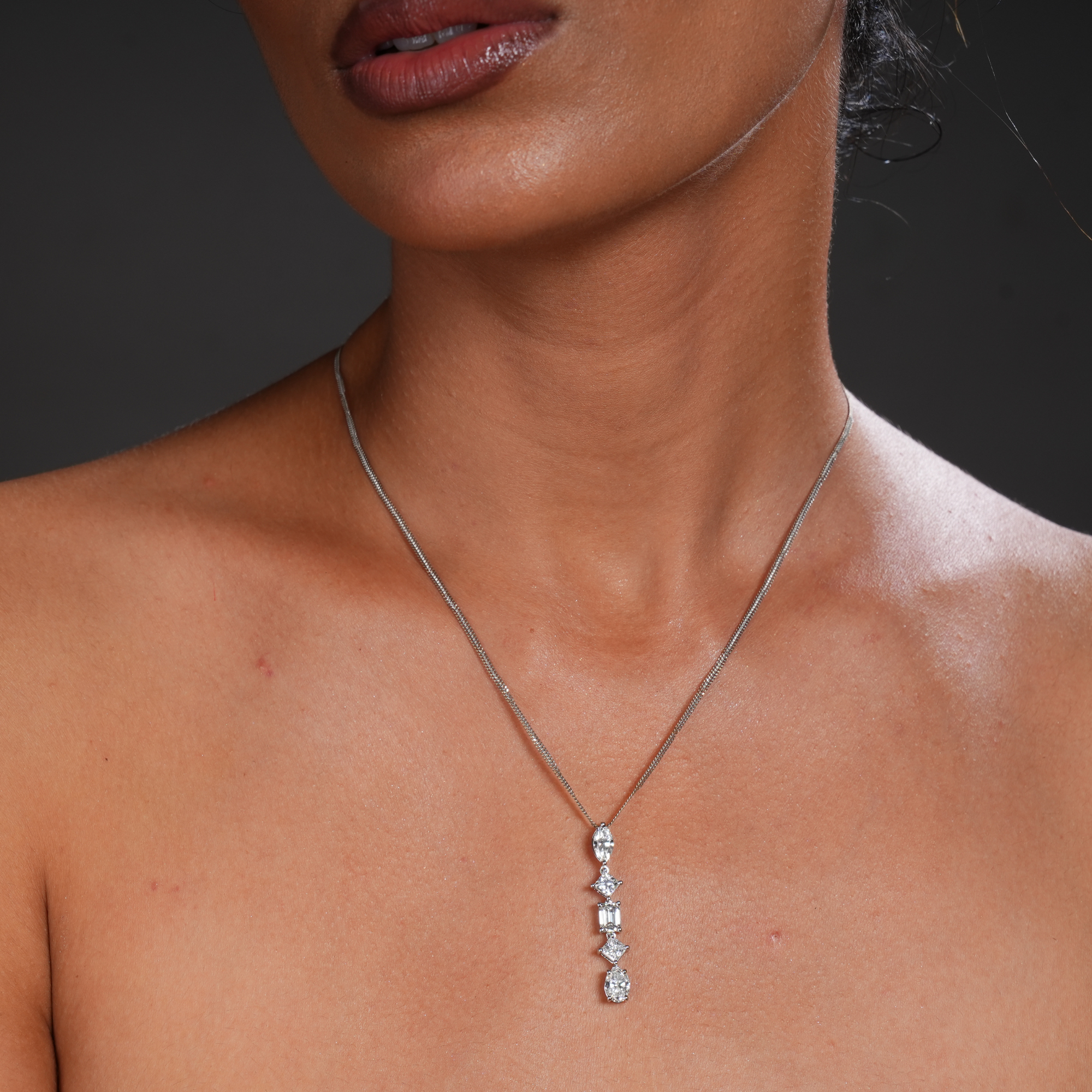 Eclectic Harmony Diamond Pendant