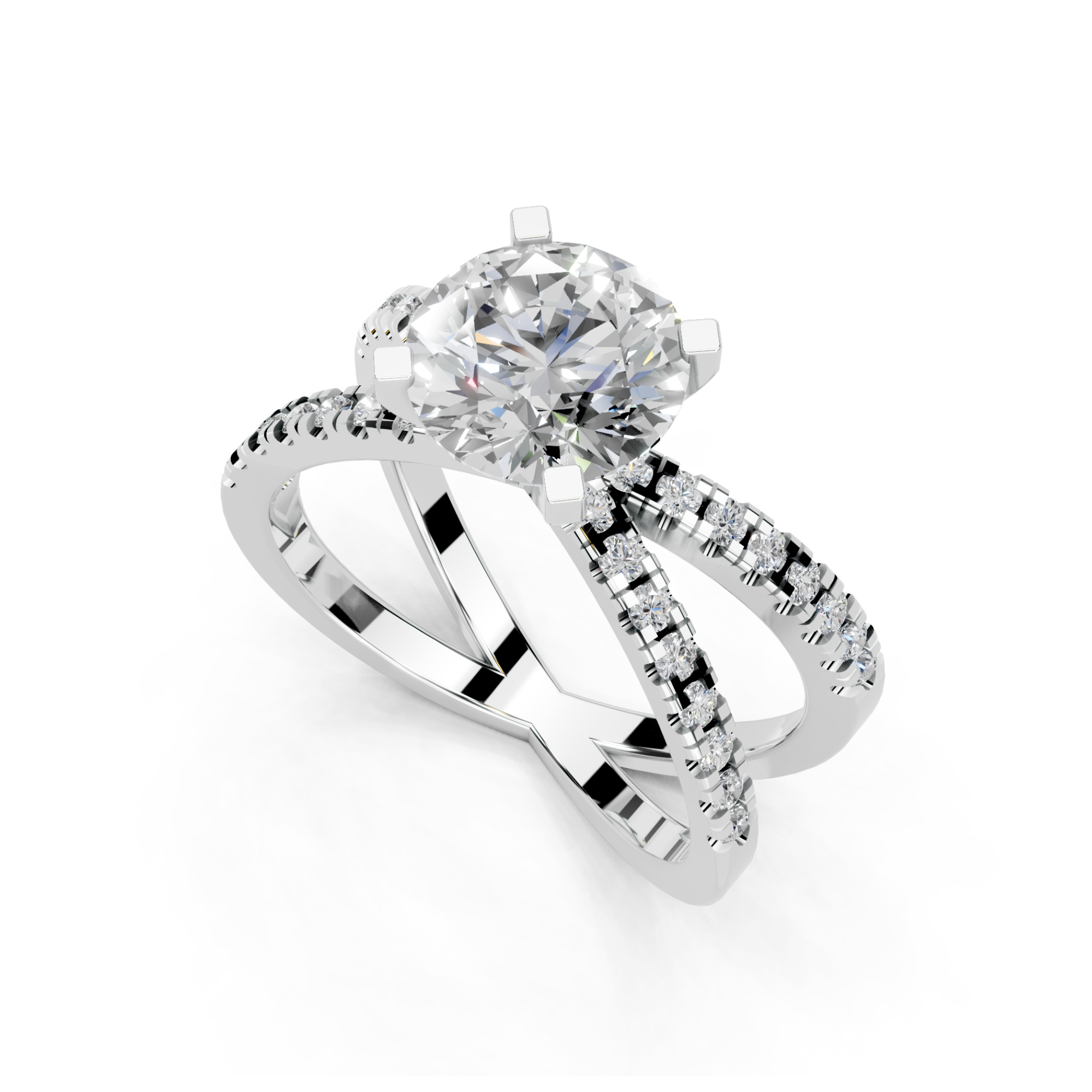 Klarissa Classic Round Diamond Ring